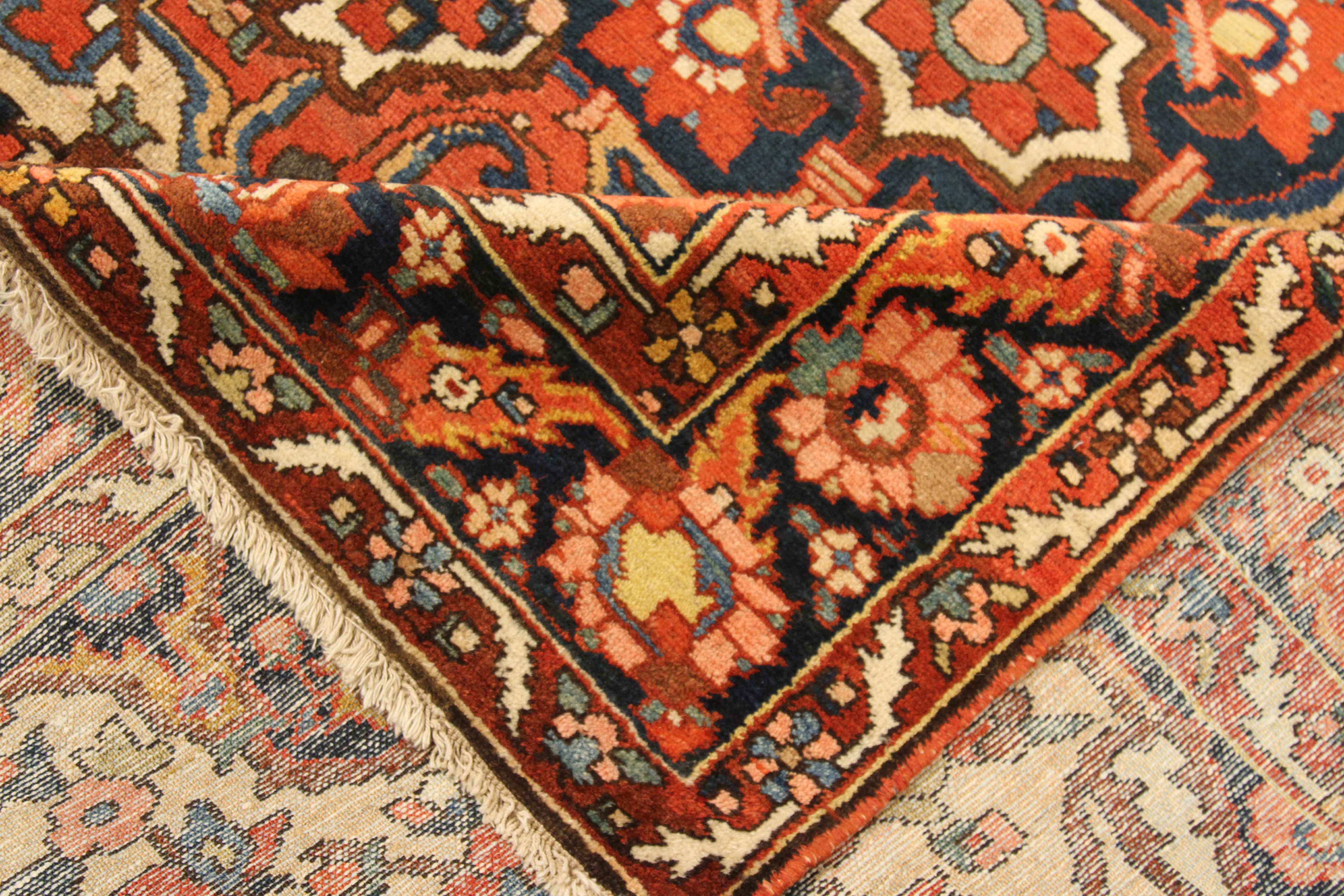 Thumbnail 7 for Antique Persian Bakhtiar Traditional Rug 11091