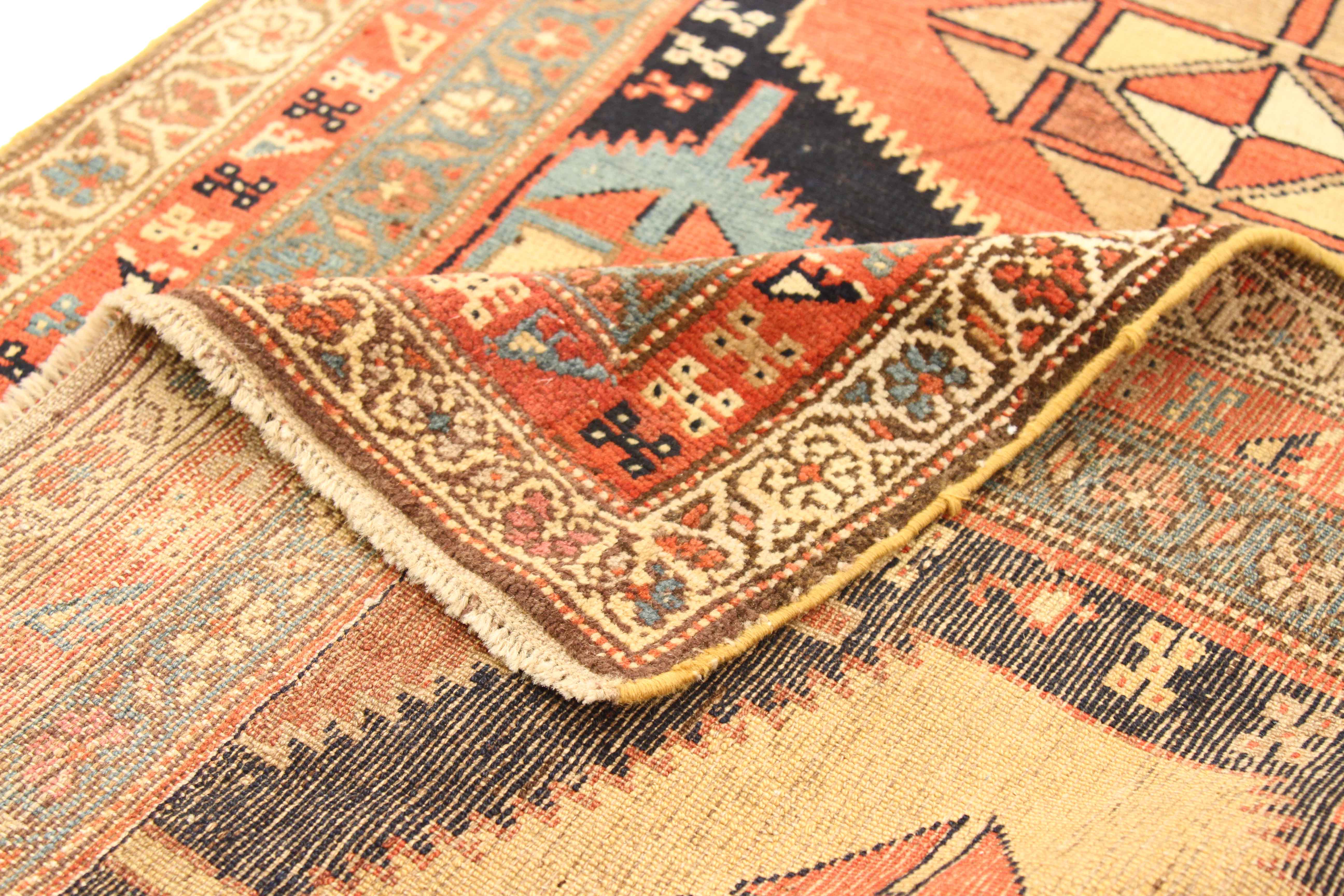 Thumbnail 2 for Antique Persian Kolyai Transitional Rug 71482