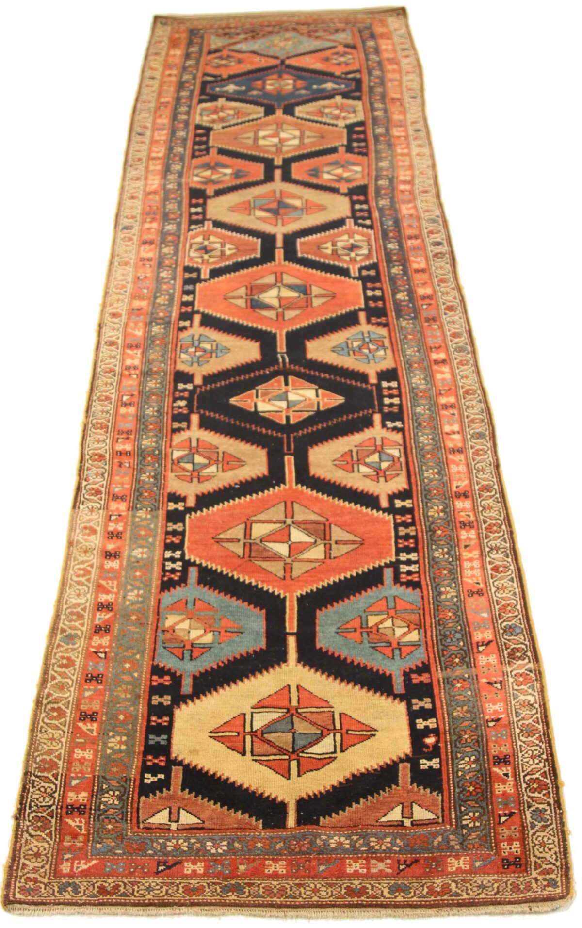 Thumbnail 10 for Antique Persian Kolyai Transitional Rug 71482