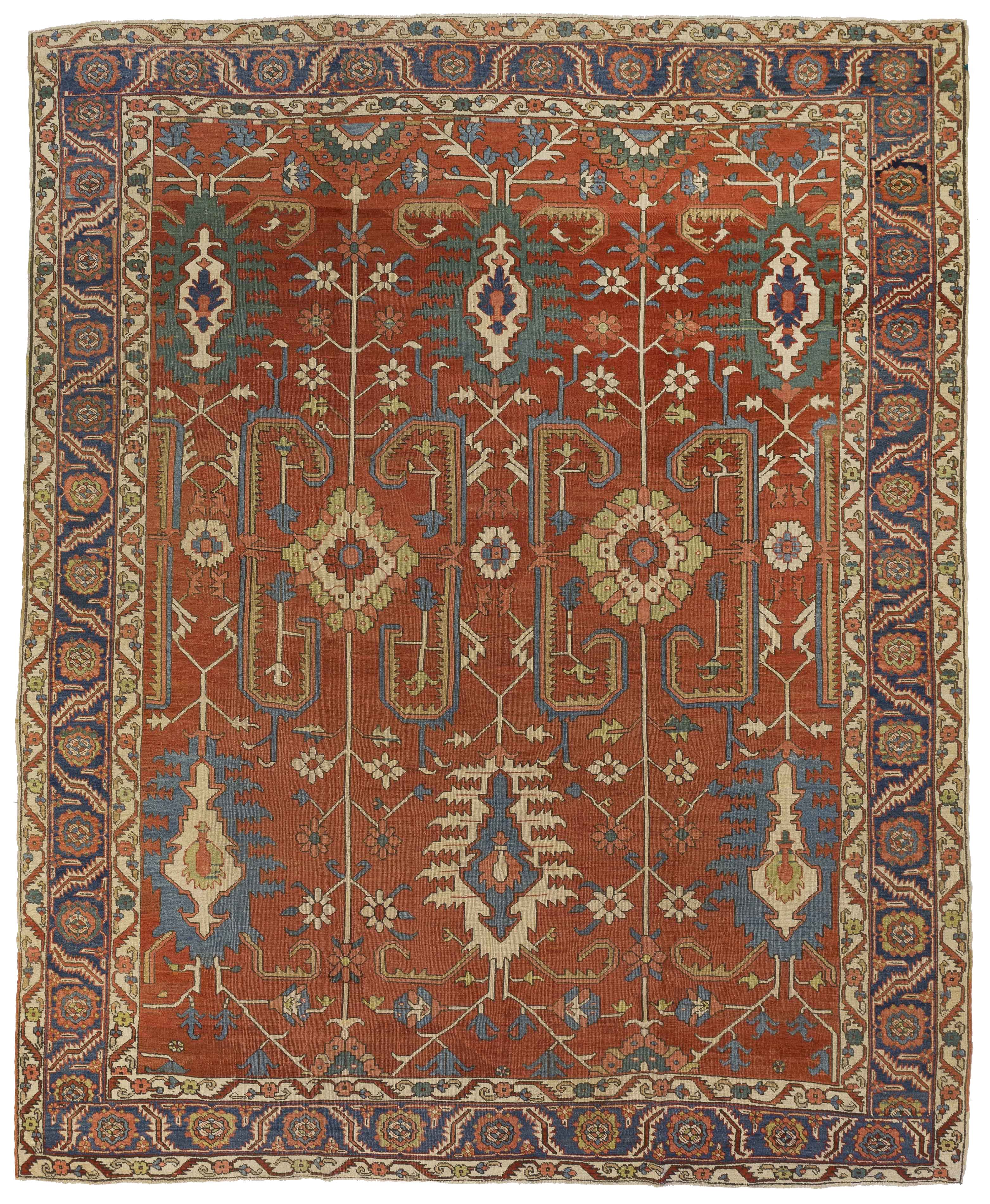 Thumbnail 6 for Antique Persian Transitional Rug 11096