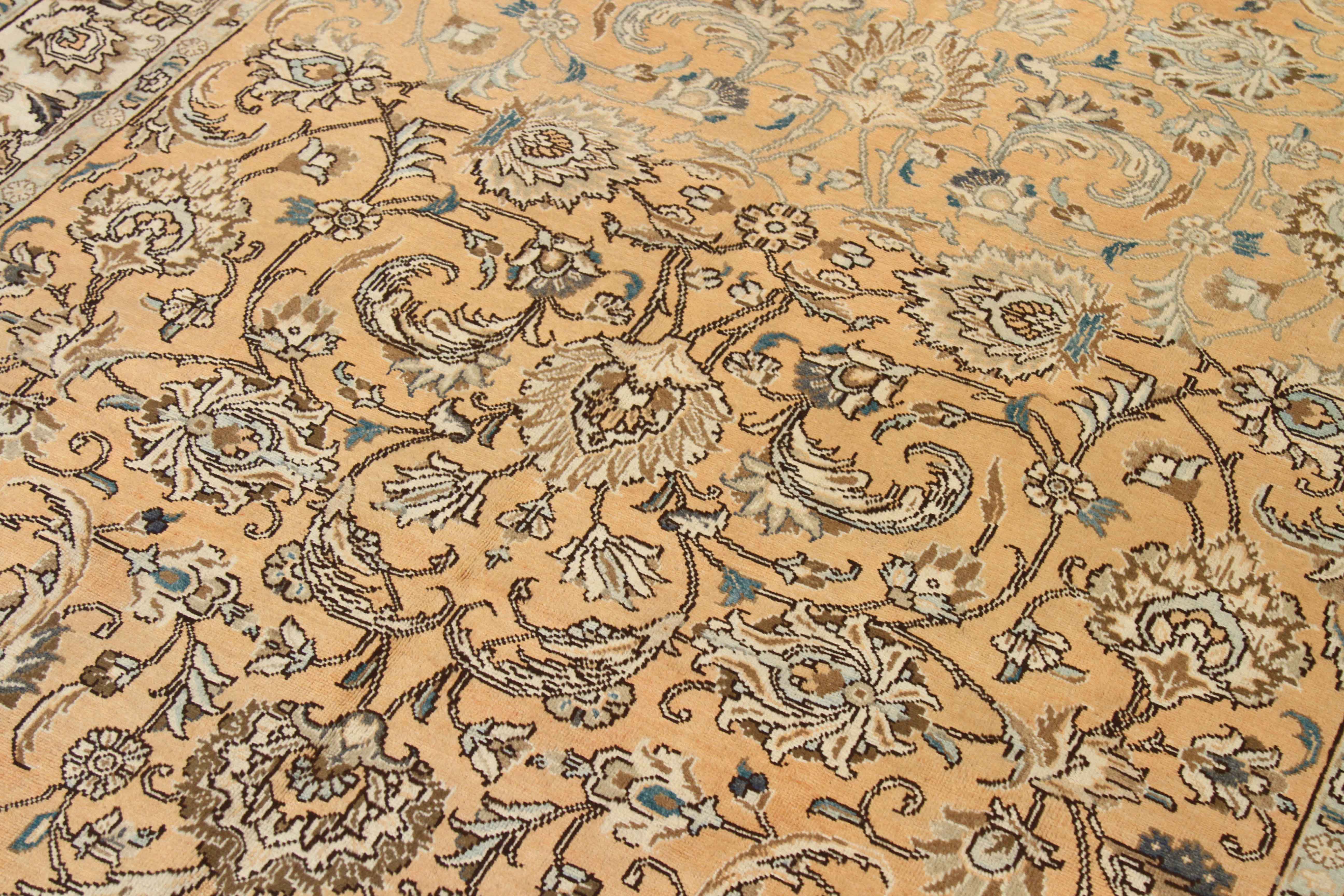 Thumbnail 3 for Antique Persian Tabriz Transitional Rug 11102