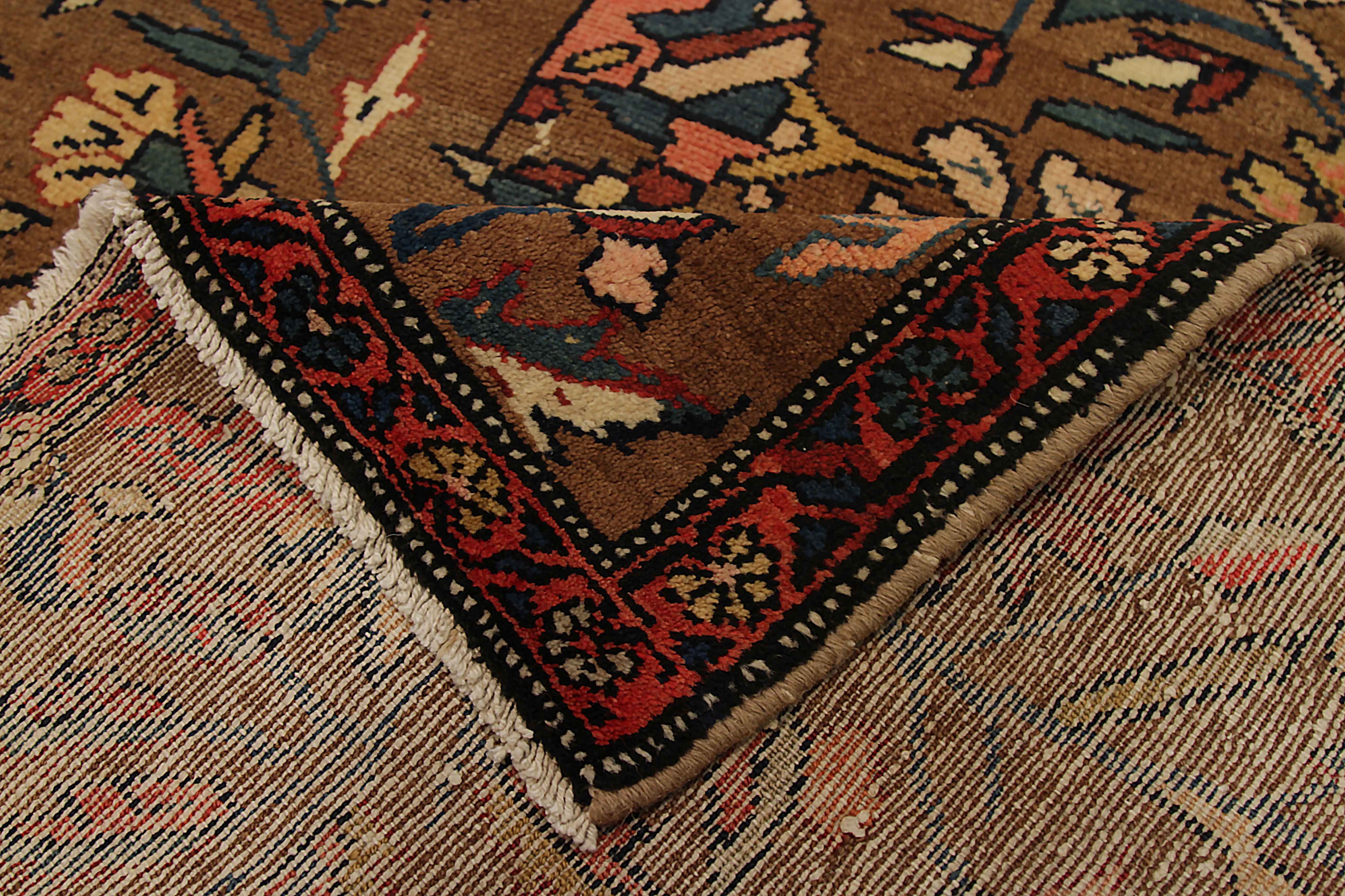Thumbnail 4 for Antique Persian Hamadan Transitional Rug 11120