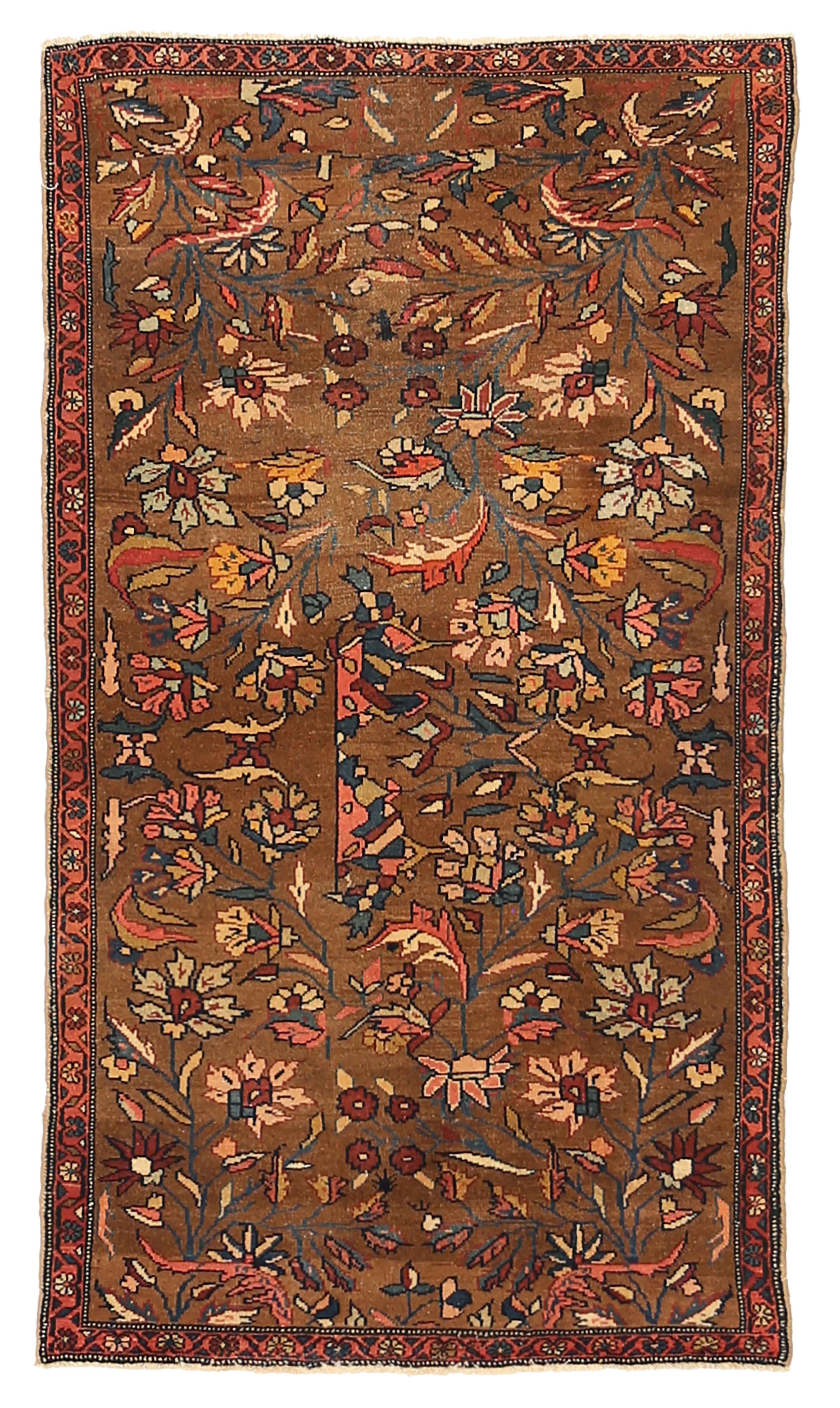 Thumbnail 2 for Antique Persian Hamadan Transitional Rug 11120