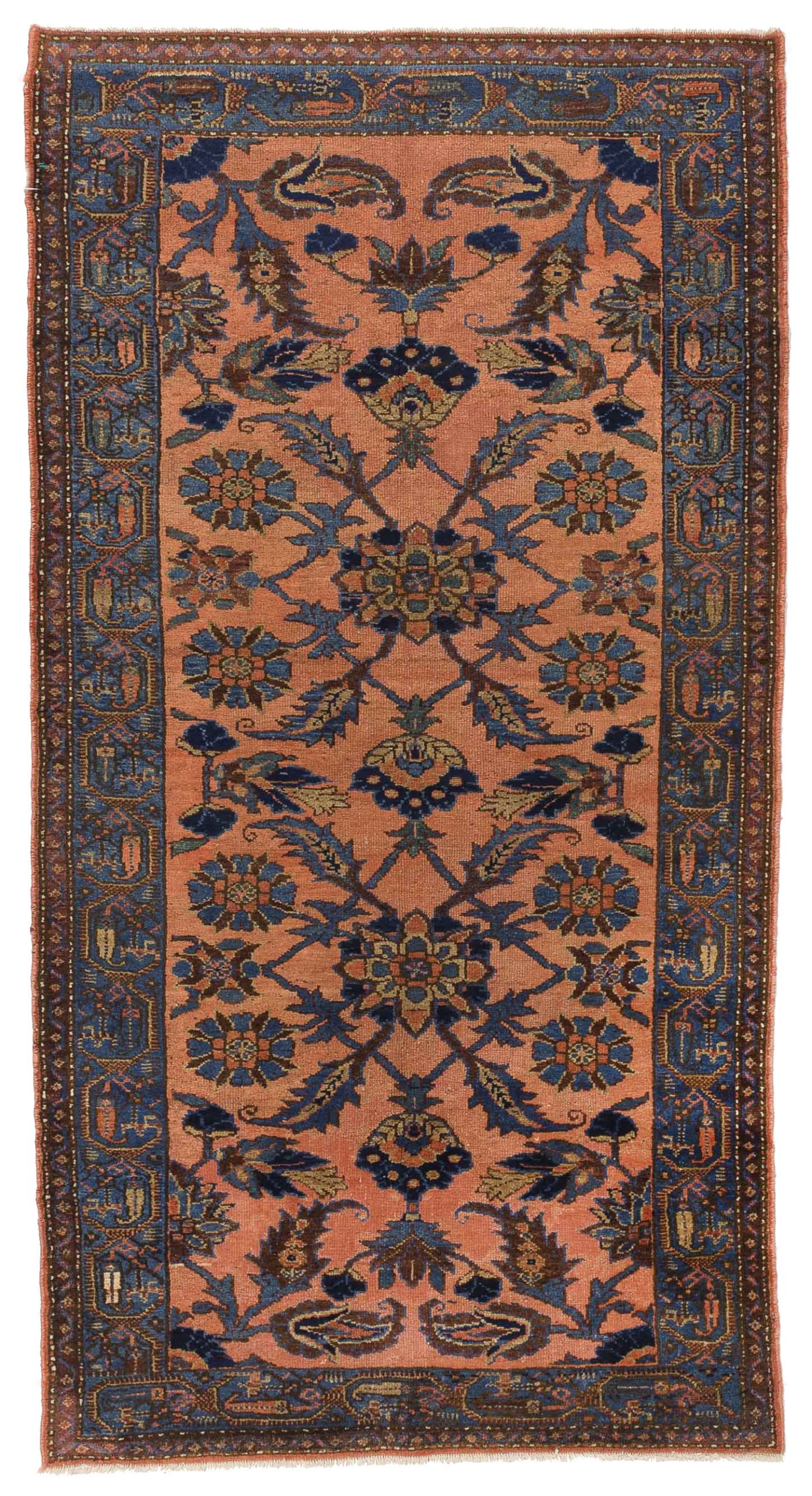 Thumbnail 4 for Antique Persian Hamadan Transitional Rug 11123