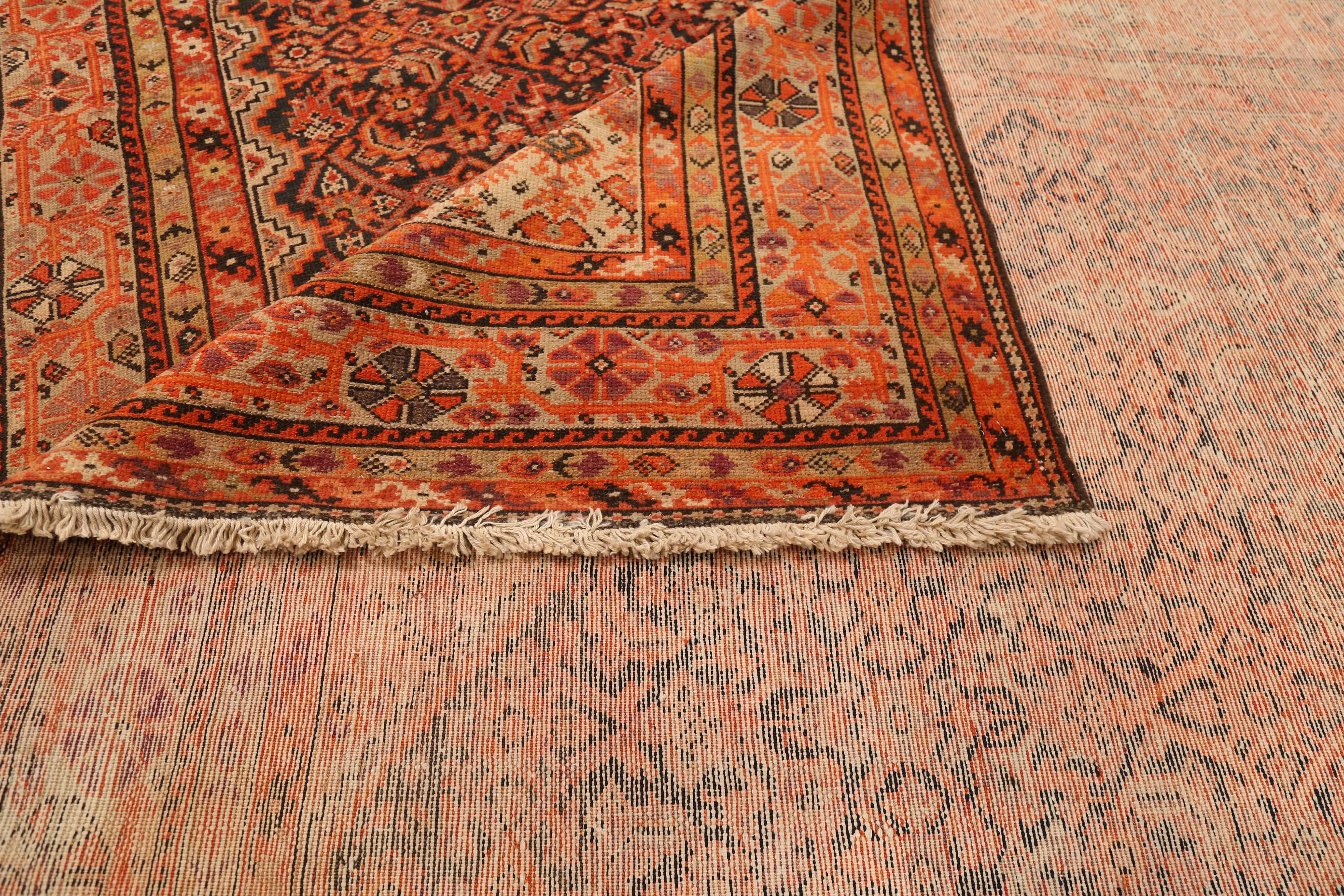 Thumbnail 2 for Antique Persian Malayer Traditional Rug 11124