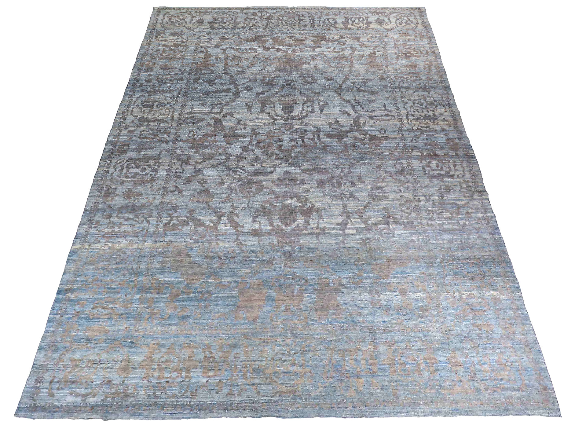 Thumbnail 6 for Persian Oushak Transitional Rug 89020