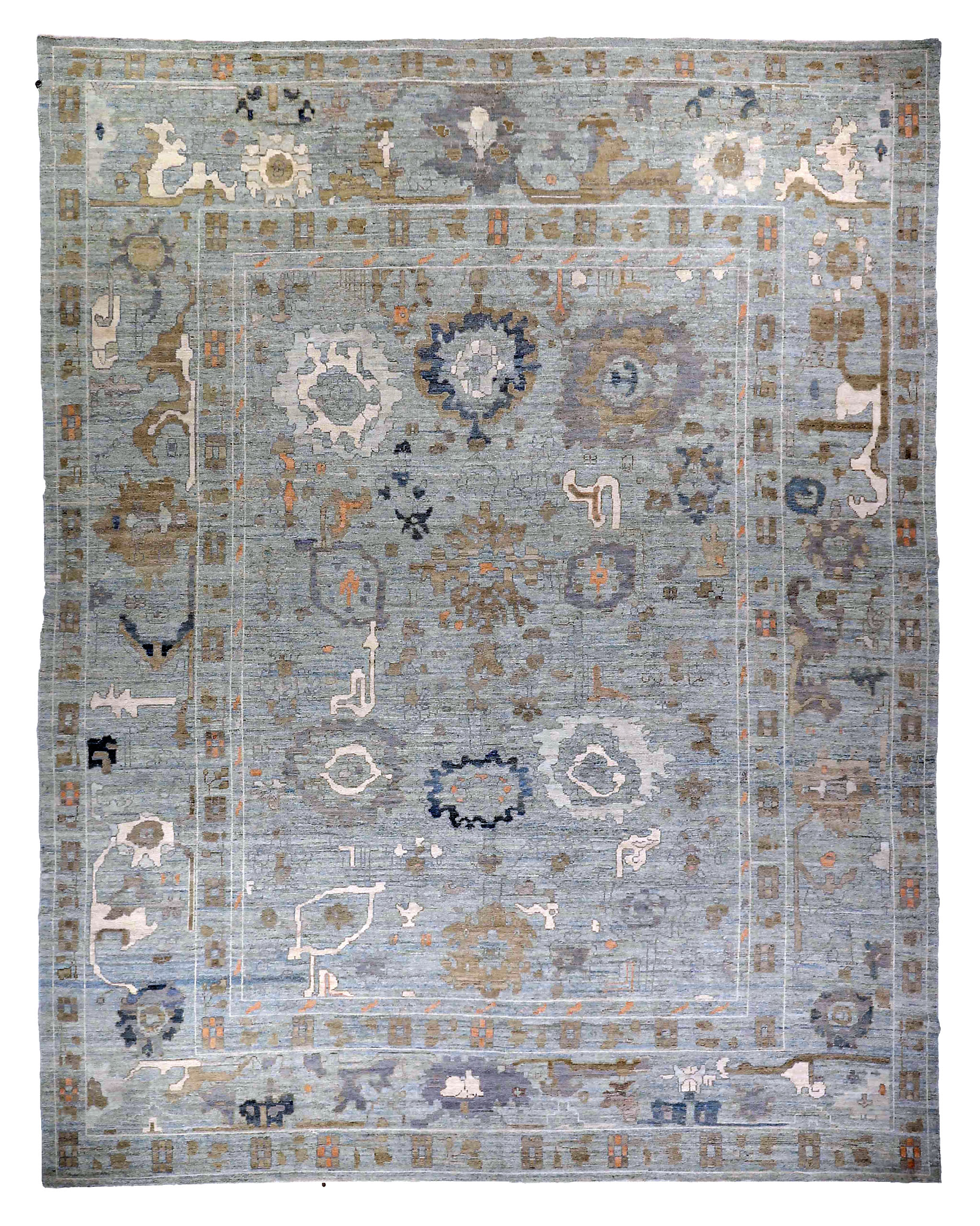 Thumbnail 7 for Persian Oushak Traditional Rug 89021