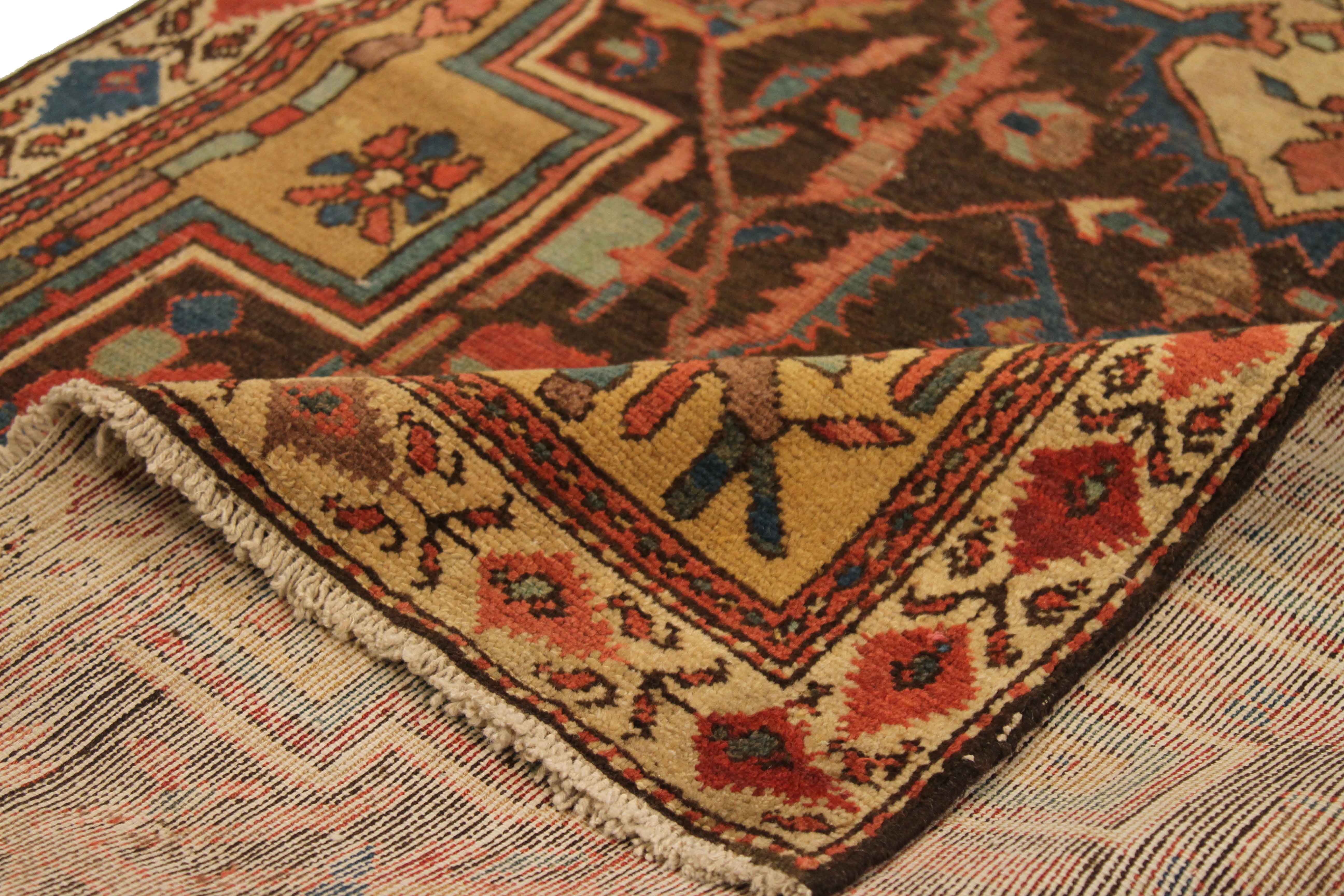 Thumbnail 2 for Antique Persian Malayer Traditional Rug 71458