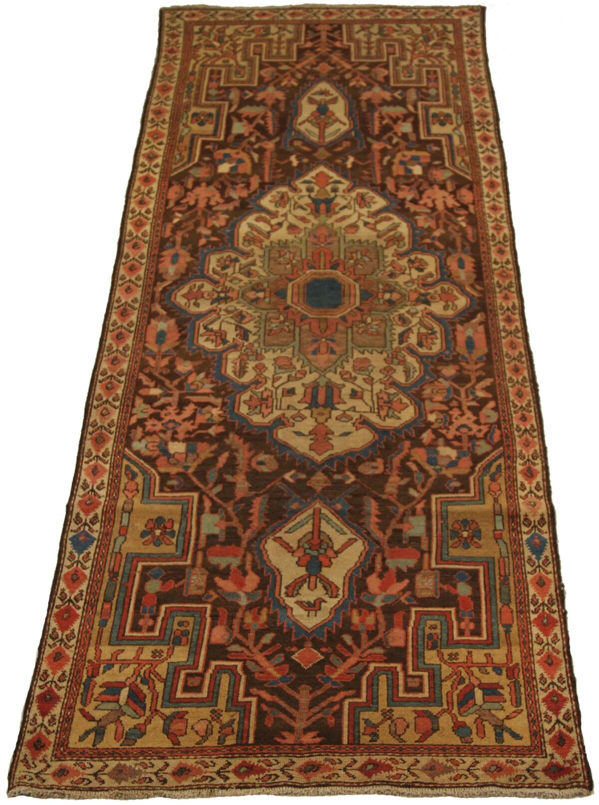 Thumbnail 10 for Antique Persian Malayer Traditional Rug 71458