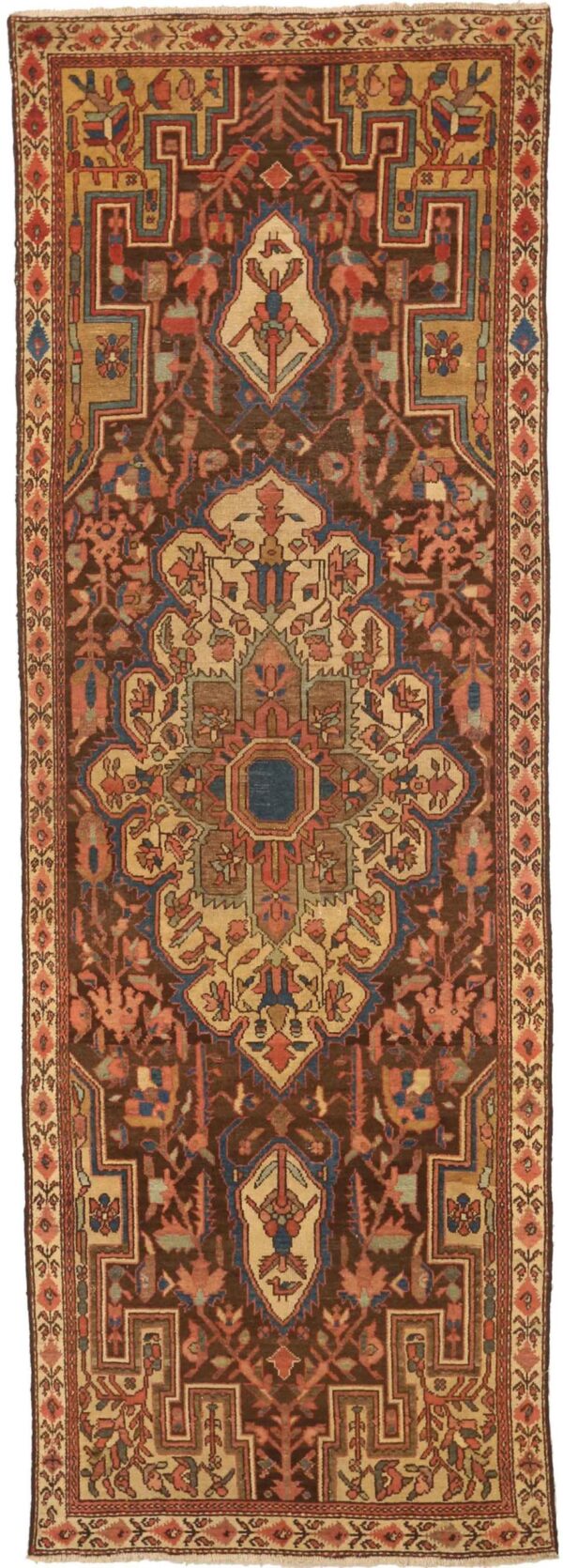 Thumbnail 11 for Antique Persian Malayer Traditional Rug 71458