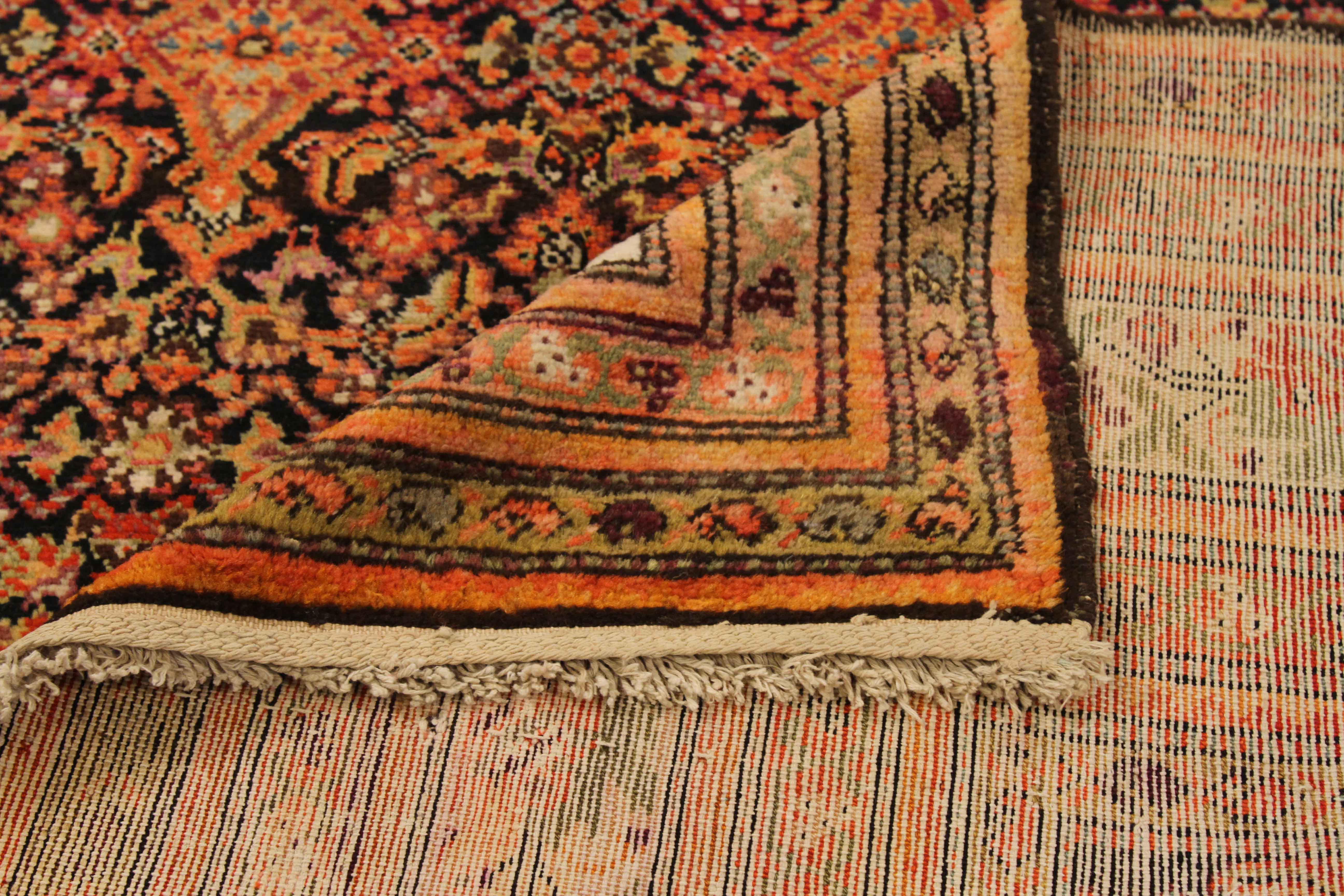 Thumbnail 5 for Antique Persian Malayer Traditional Rug 71475