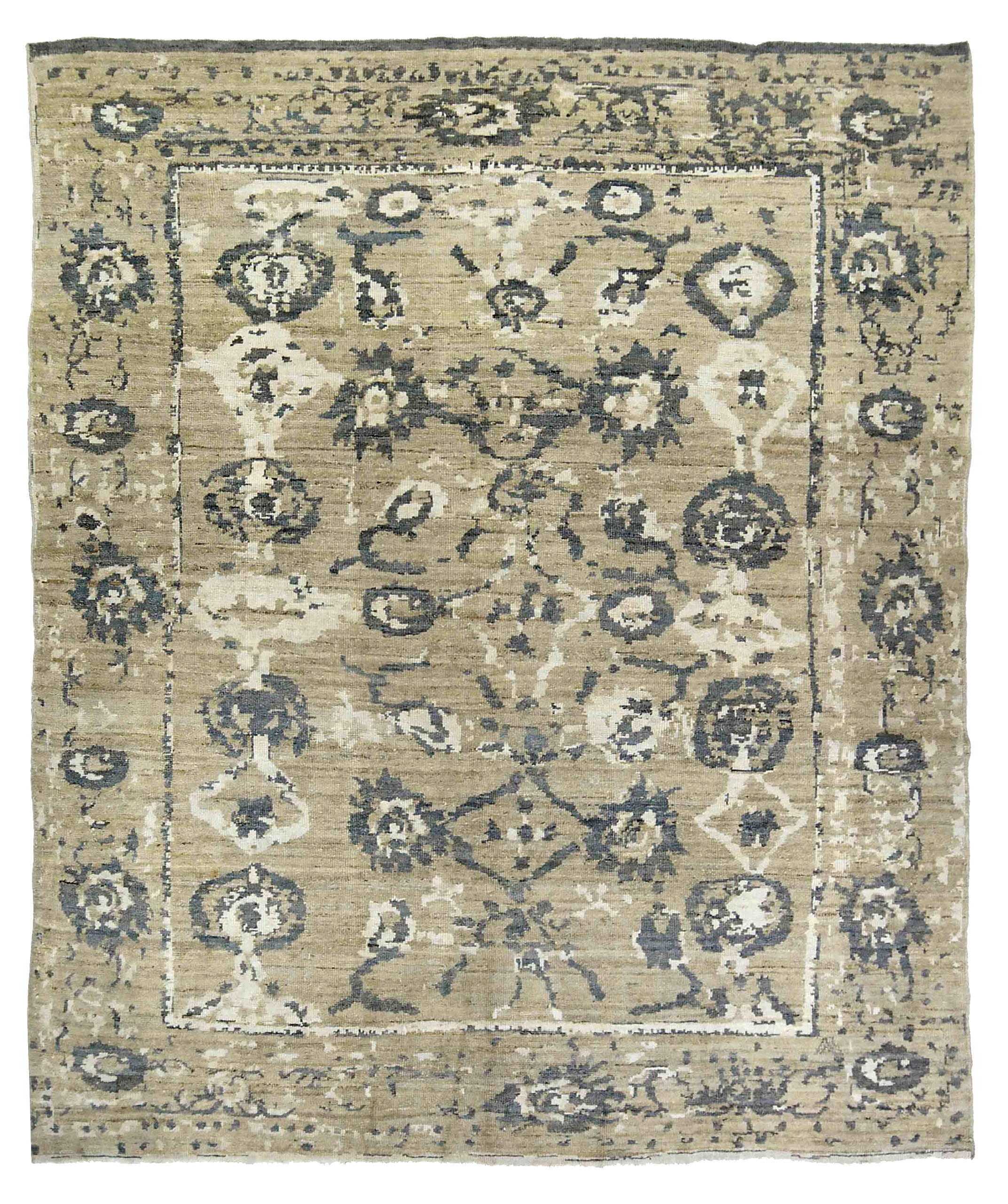 Thumbnail 2 for Persian Oushak Transitional Rug 89028