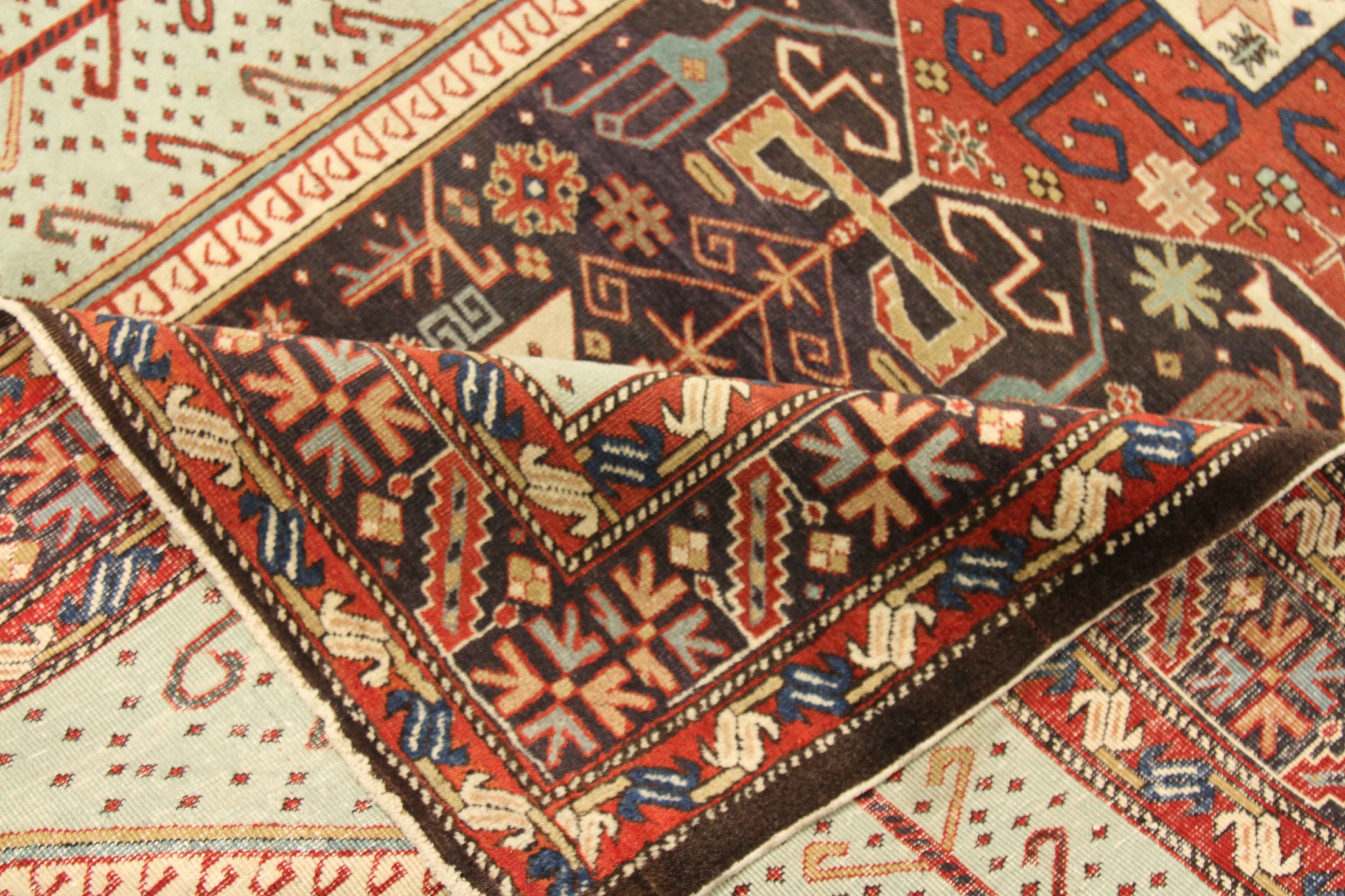 Thumbnail 4 for Antique Persian Ardebil Transitional Rug 11139