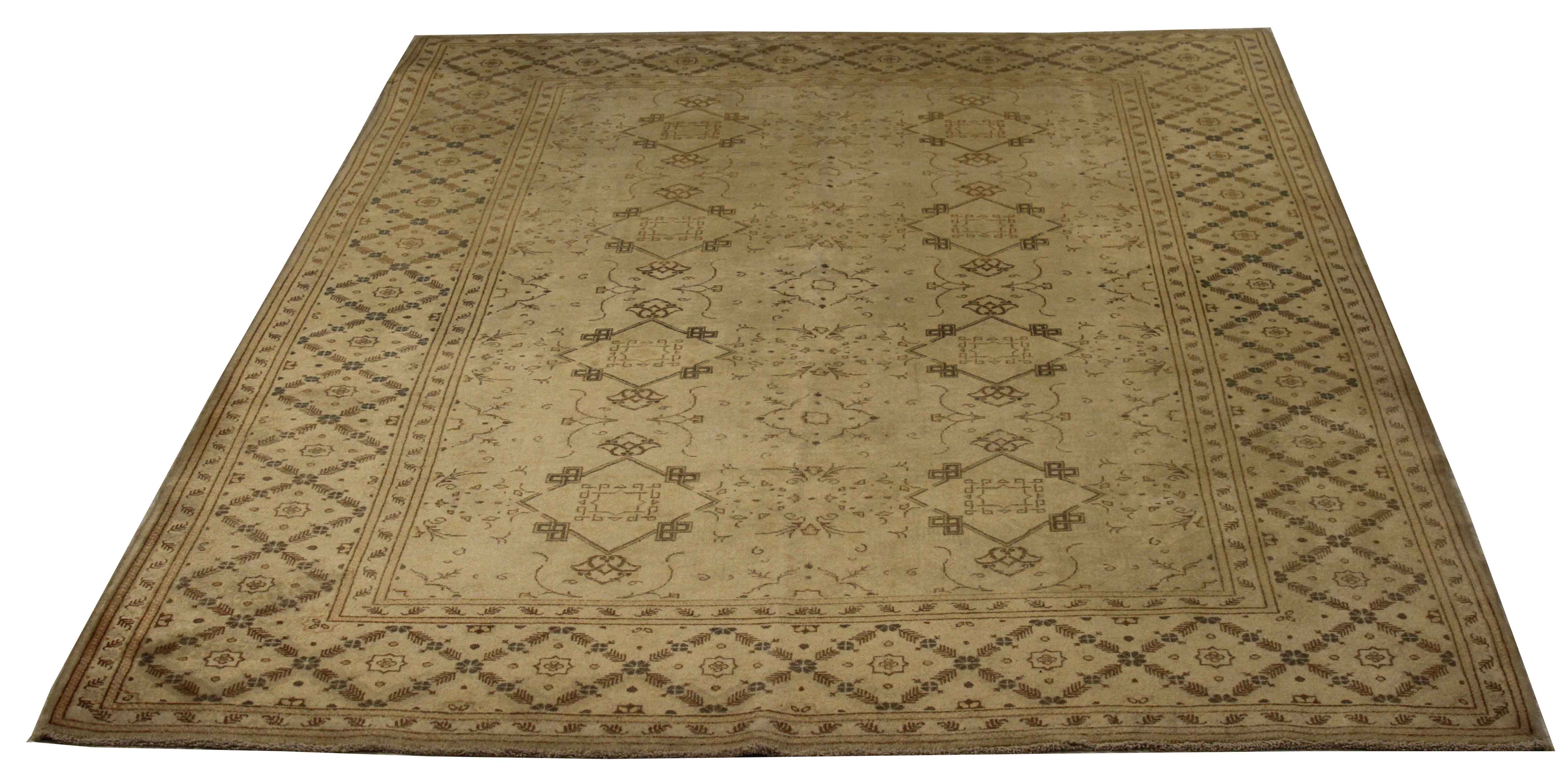 Thumbnail 13 for Antique Persian Kashan Transitional Rug 11168