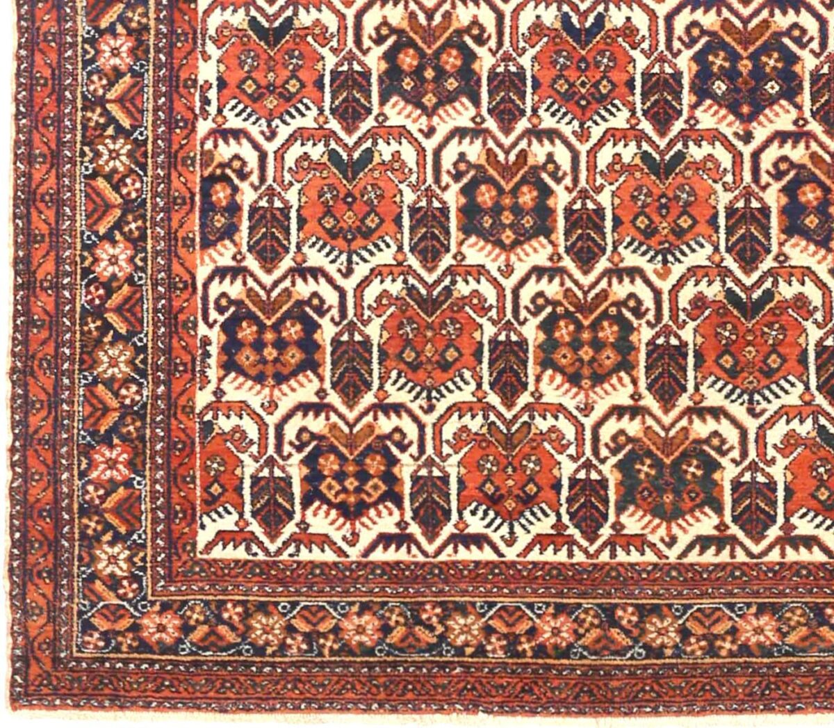 Thumbnail 12 for Antique Persian Isfahan Traditional Rug 71565