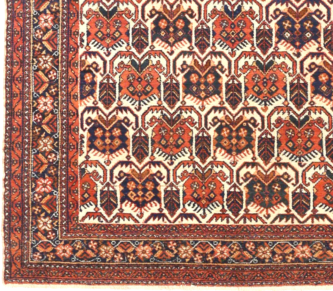 Thumbnail 6 for Antique Persian Isfahan Traditional Rug 71565