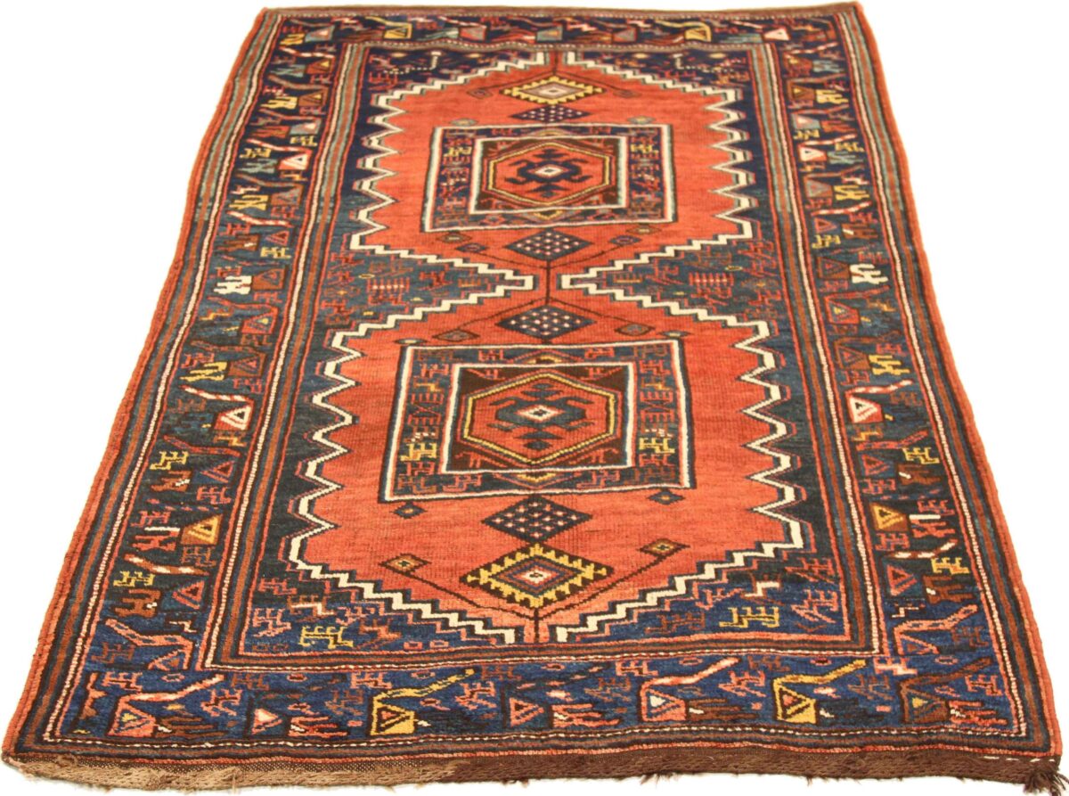 Thumbnail 11 for Antique Persian Traditional Rug 71574