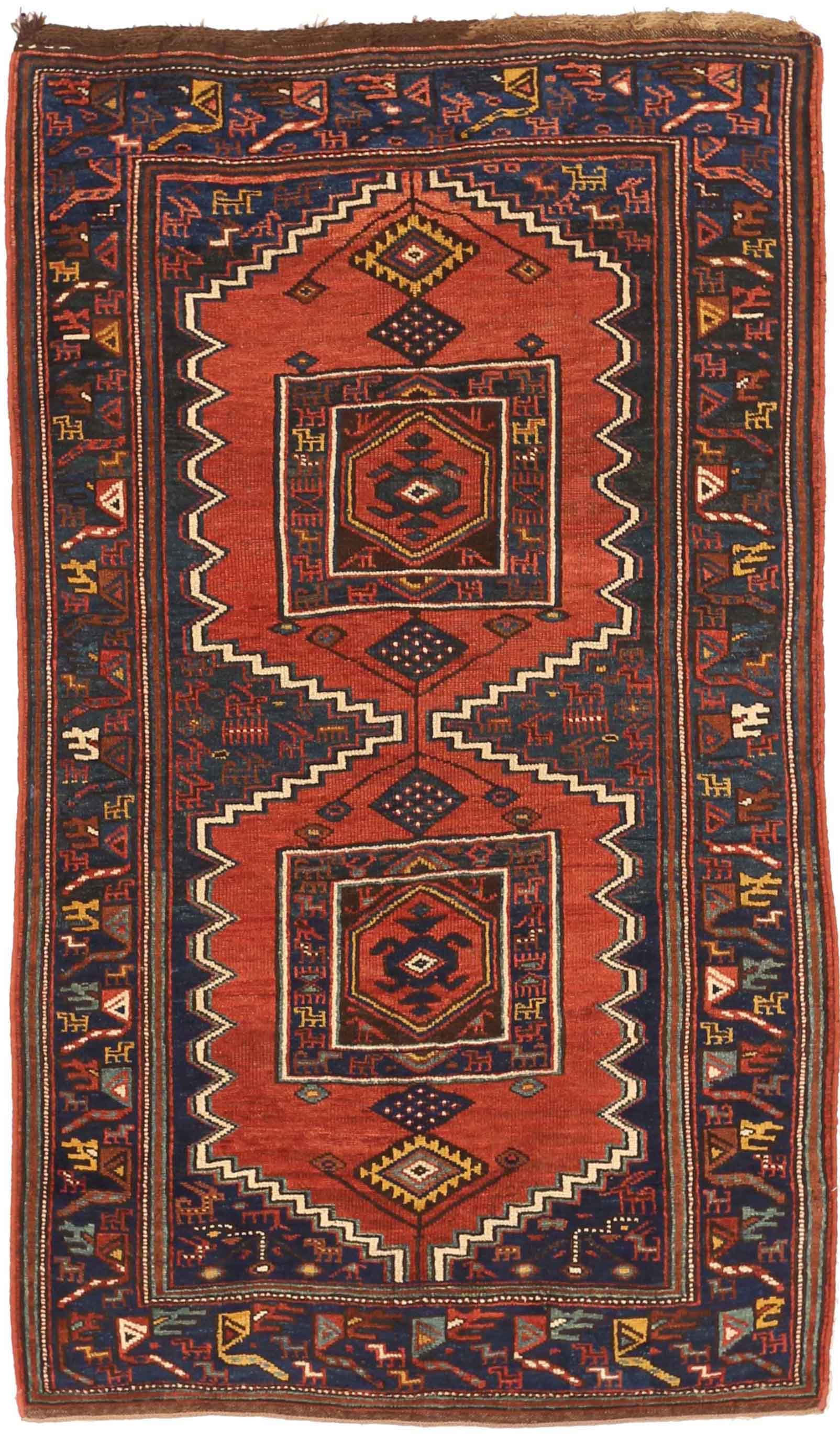Thumbnail 9 for Antique Persian Traditional Rug 71574