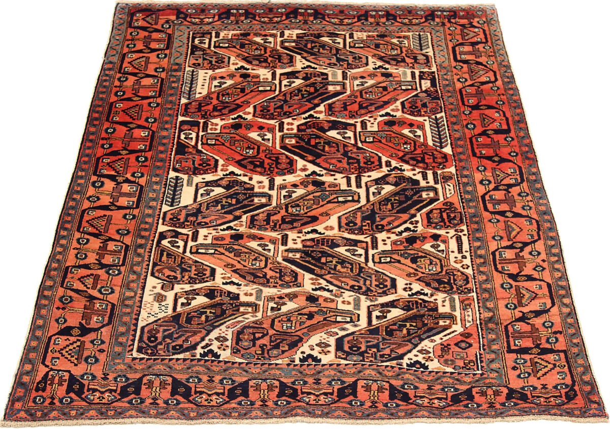 Thumbnail 13 for Antique Persian Isfahan Transitional Rug 71563