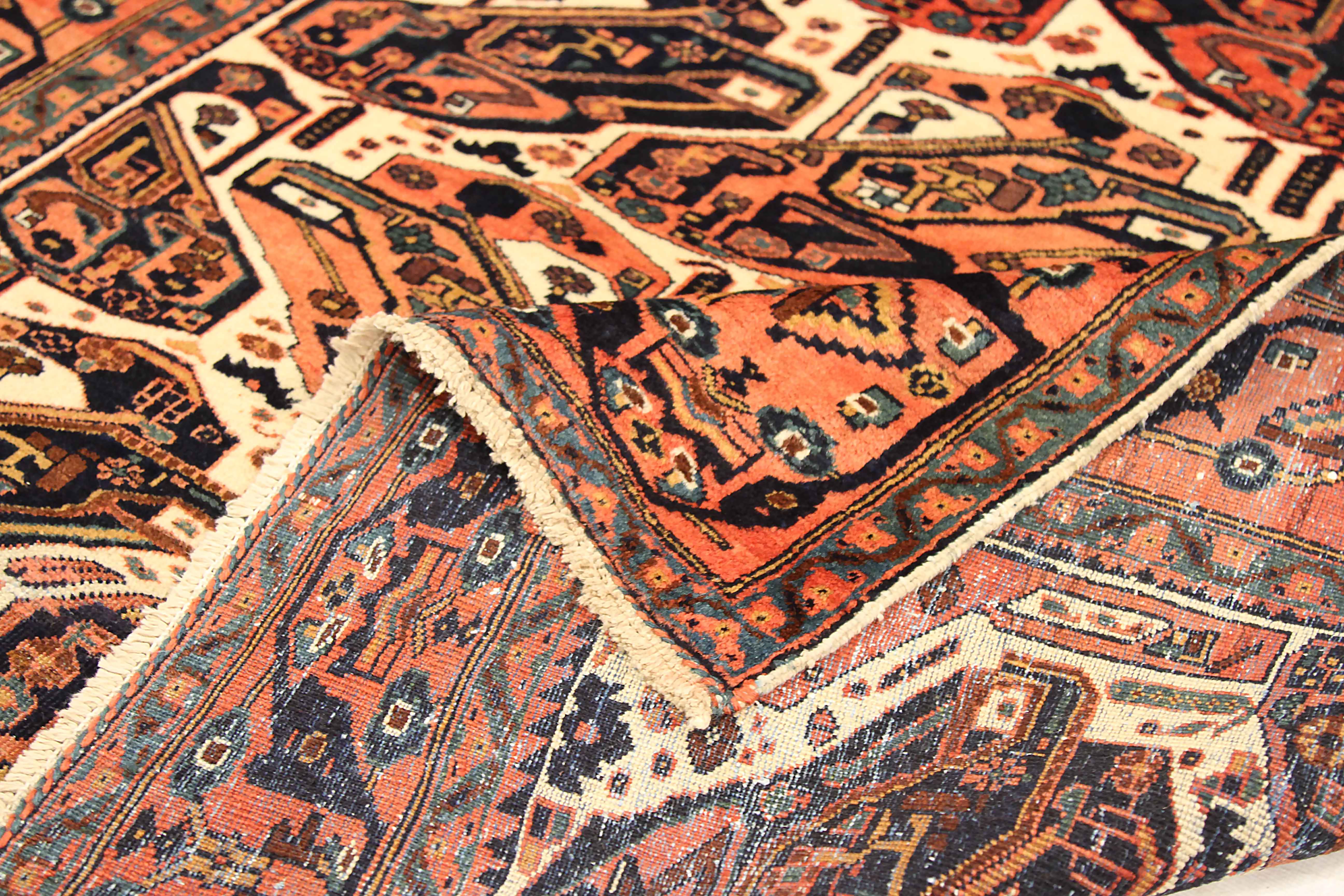 Thumbnail 5 for Antique Persian Isfahan Transitional Rug 71563