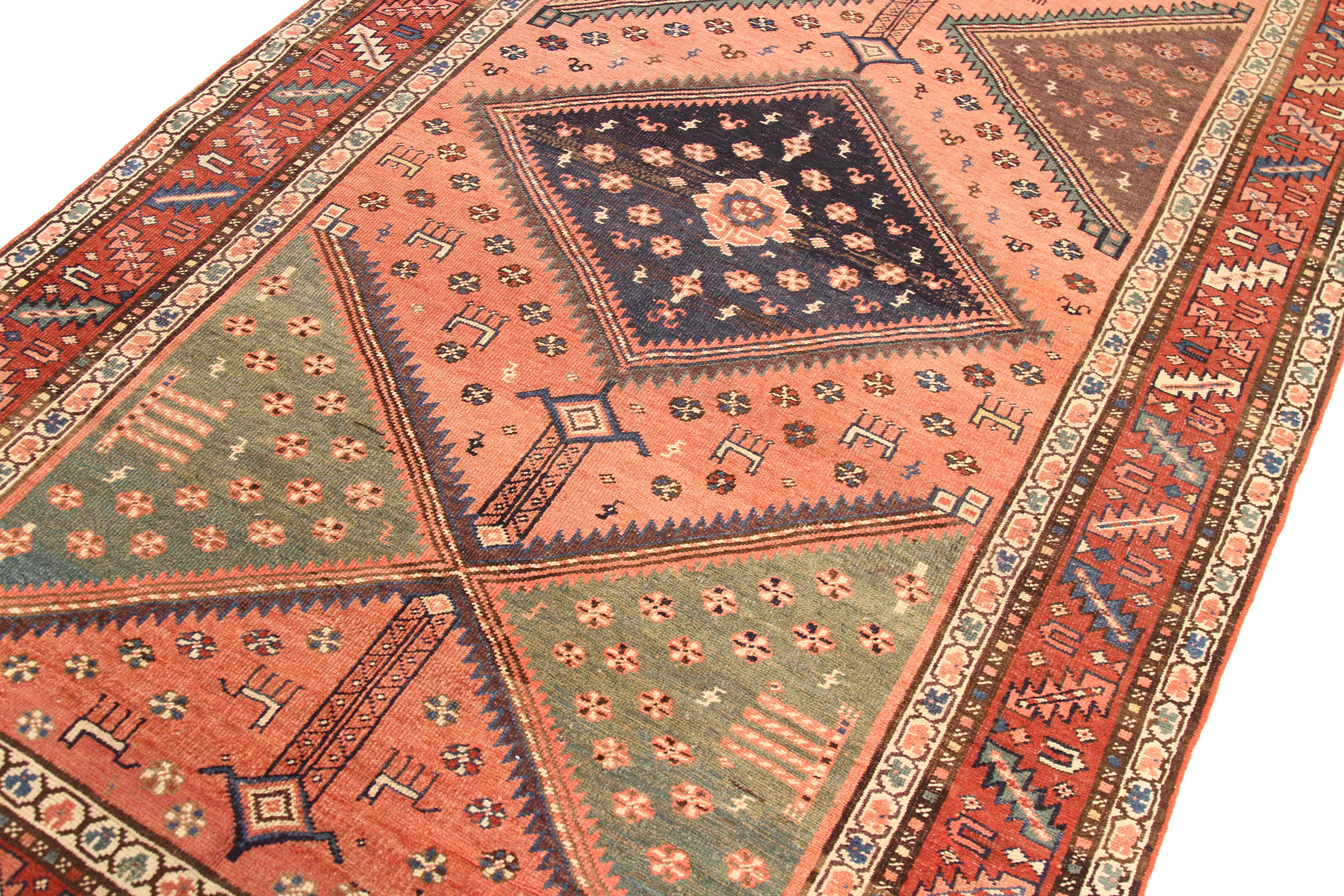 Thumbnail 4 for Antique Persian Bijar Traditional Rug 71717