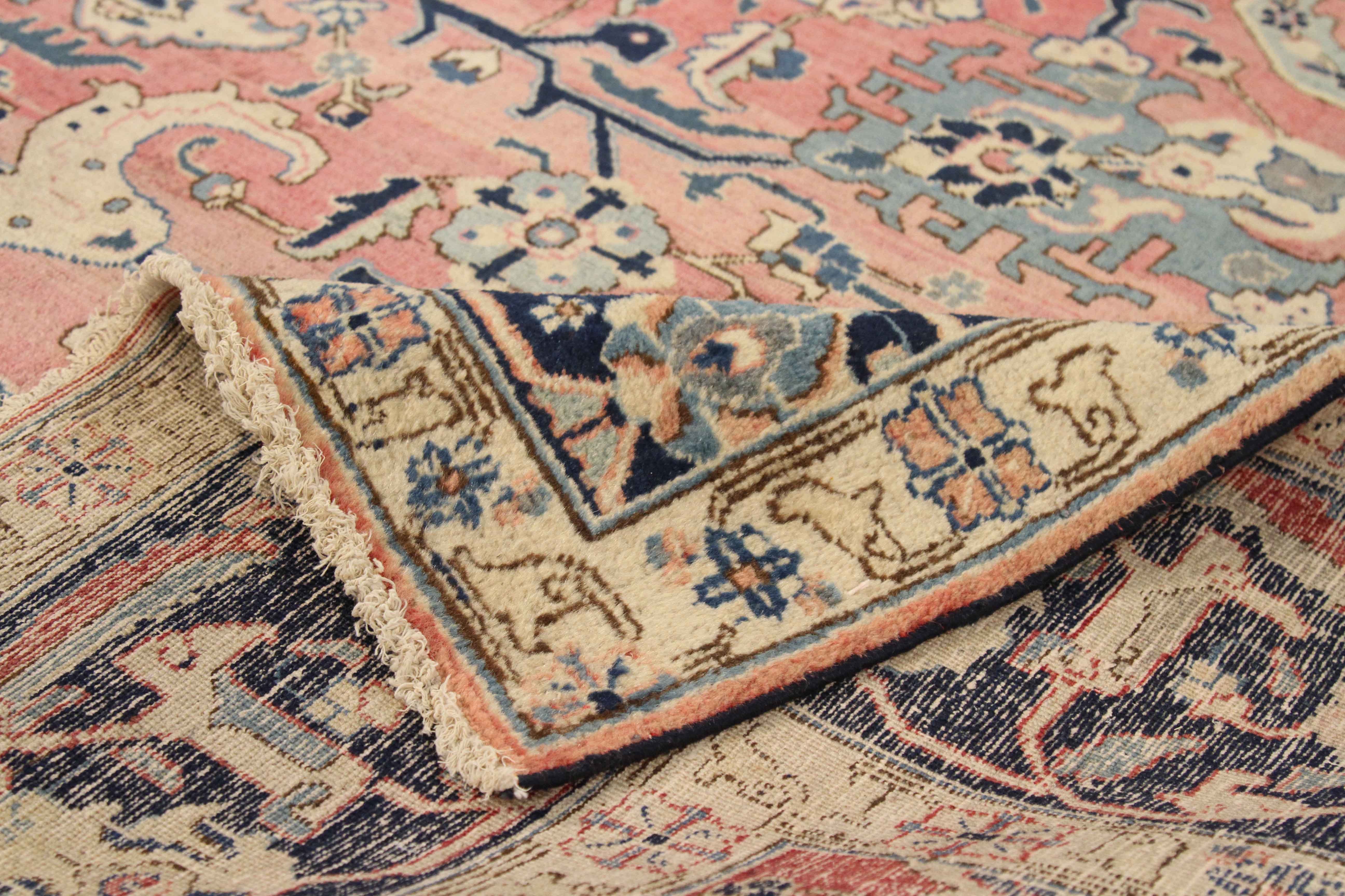 Thumbnail 5 for Antique Persian Tabriz Traditional Rug 71672