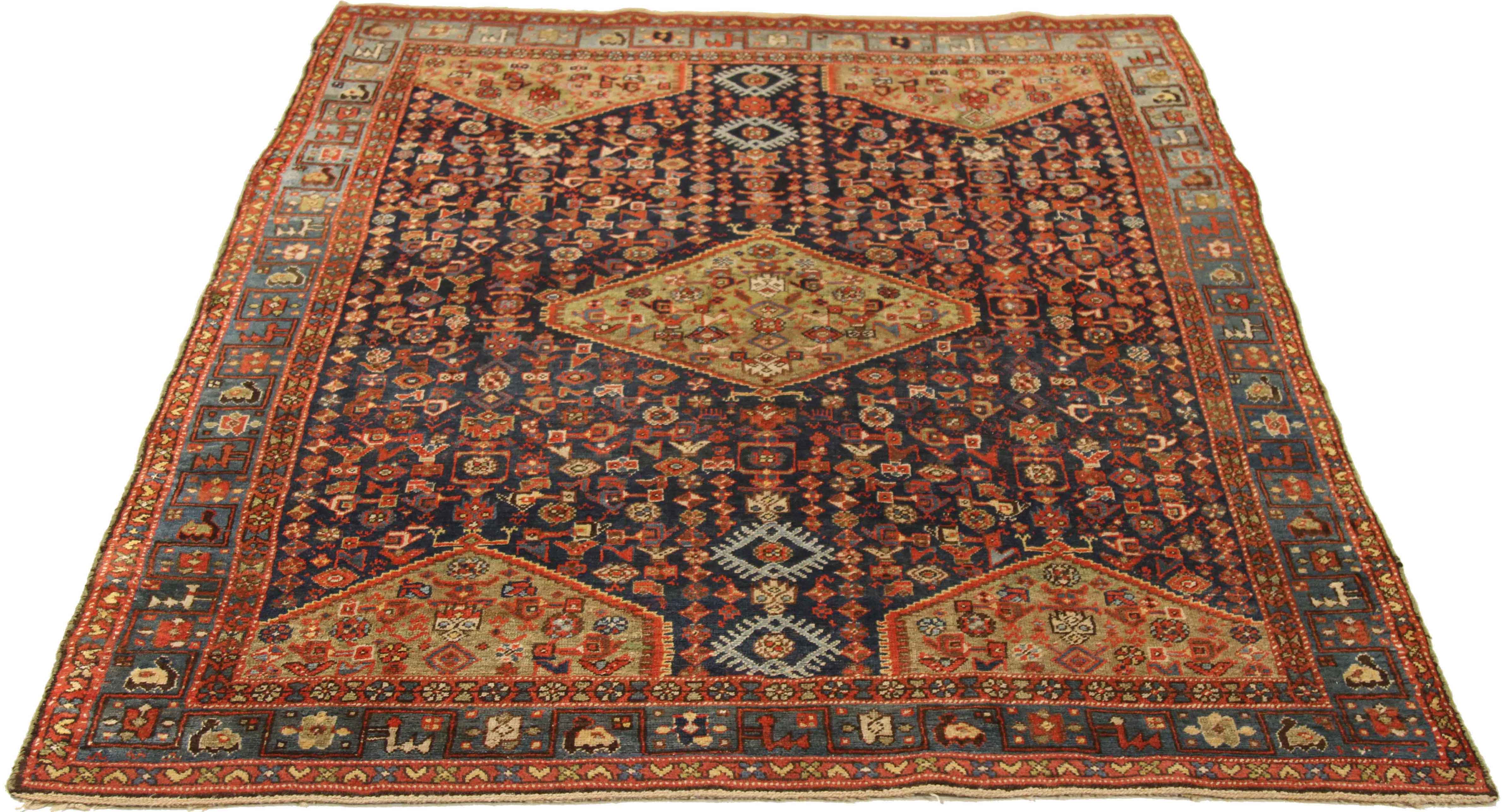 Thumbnail 6 for Persian Bijar Traditional Rug 71715