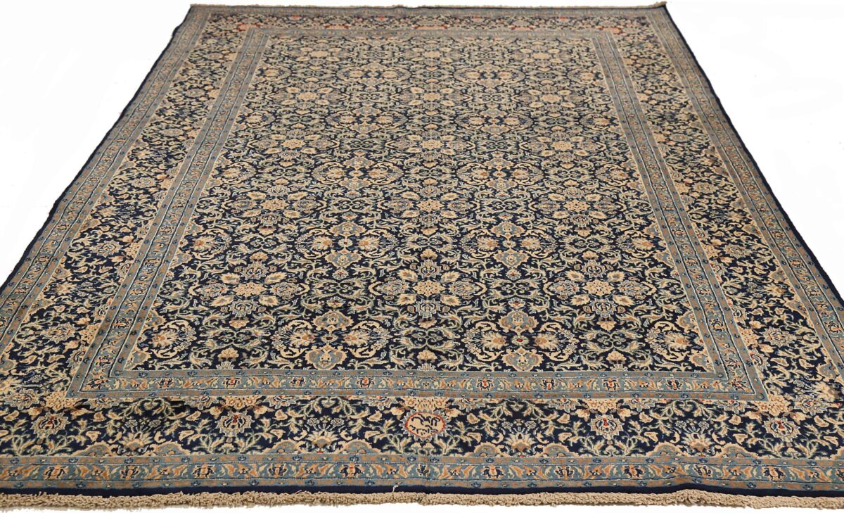 Thumbnail 15 for Antique Persian Kashan Transitional Rug 71621