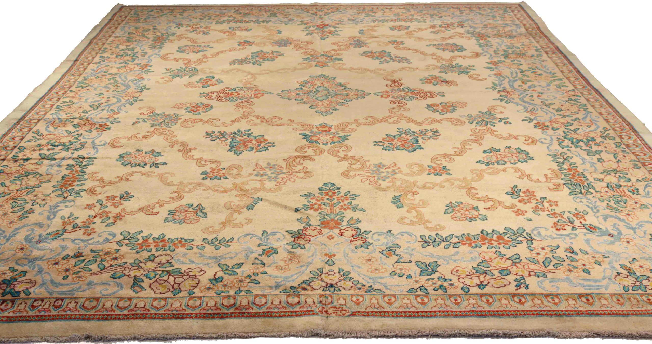 Thumbnail 15 for Antique Persian Mahal Transitional Rug 71629