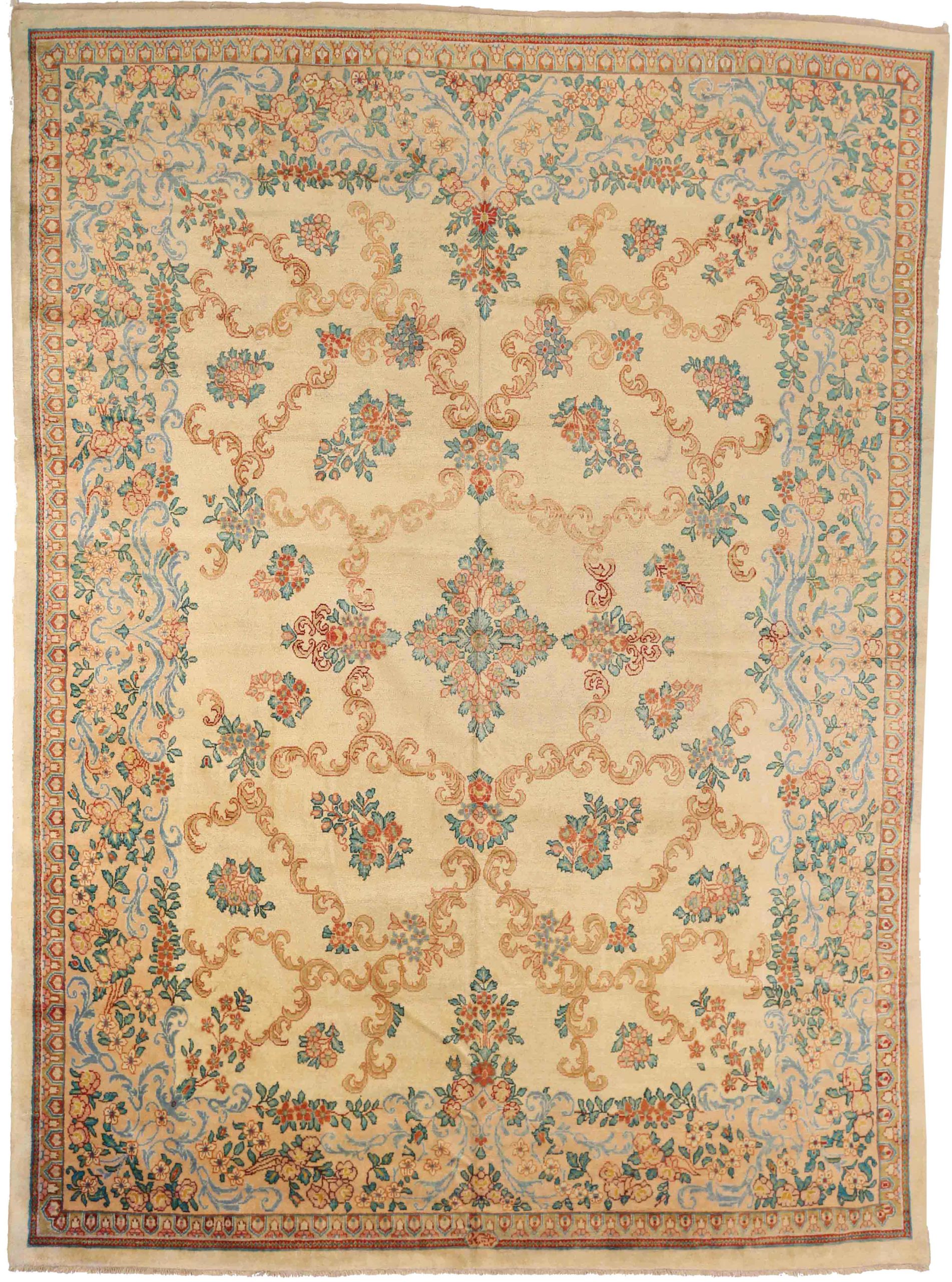 Thumbnail 2 for Antique Persian Mahal Transitional Rug 71629