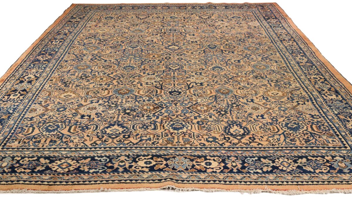 Thumbnail 15 for Antique Persian Mahal Traditional Rug 71633