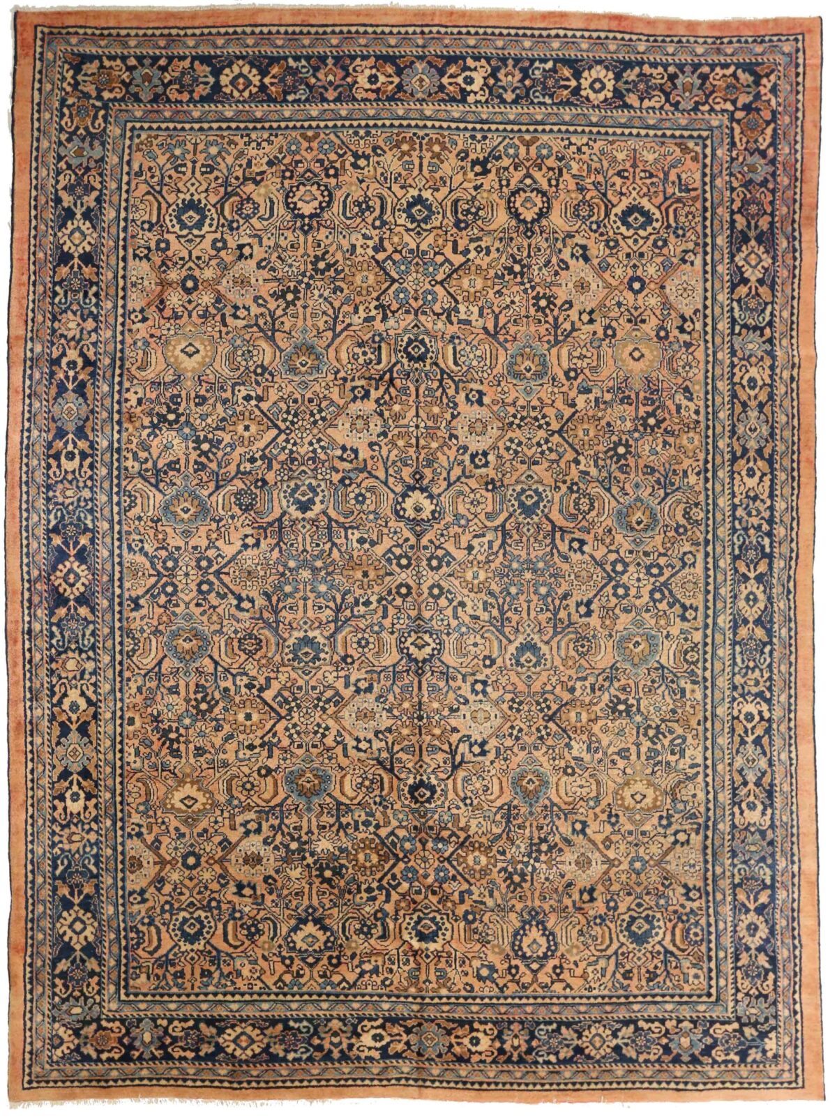 Thumbnail 13 for Antique Persian Mahal Traditional Rug 71633