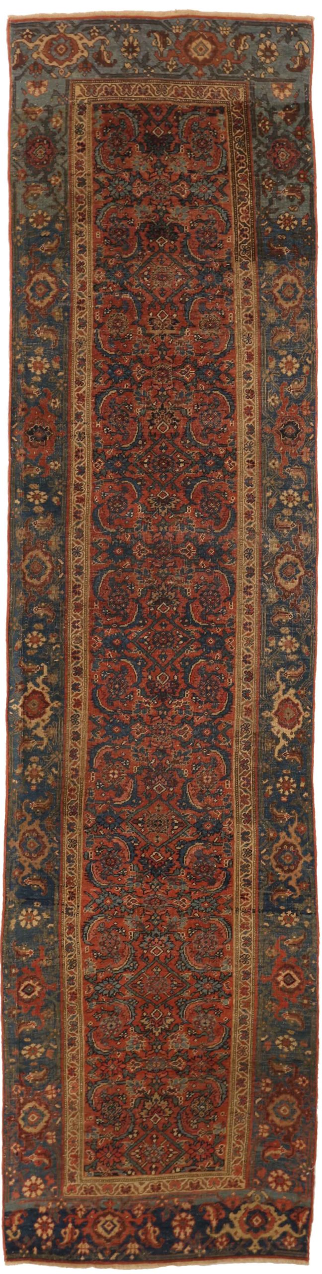 Thumbnail 12 for Antique Persian Bijar Traditional Rug 71801