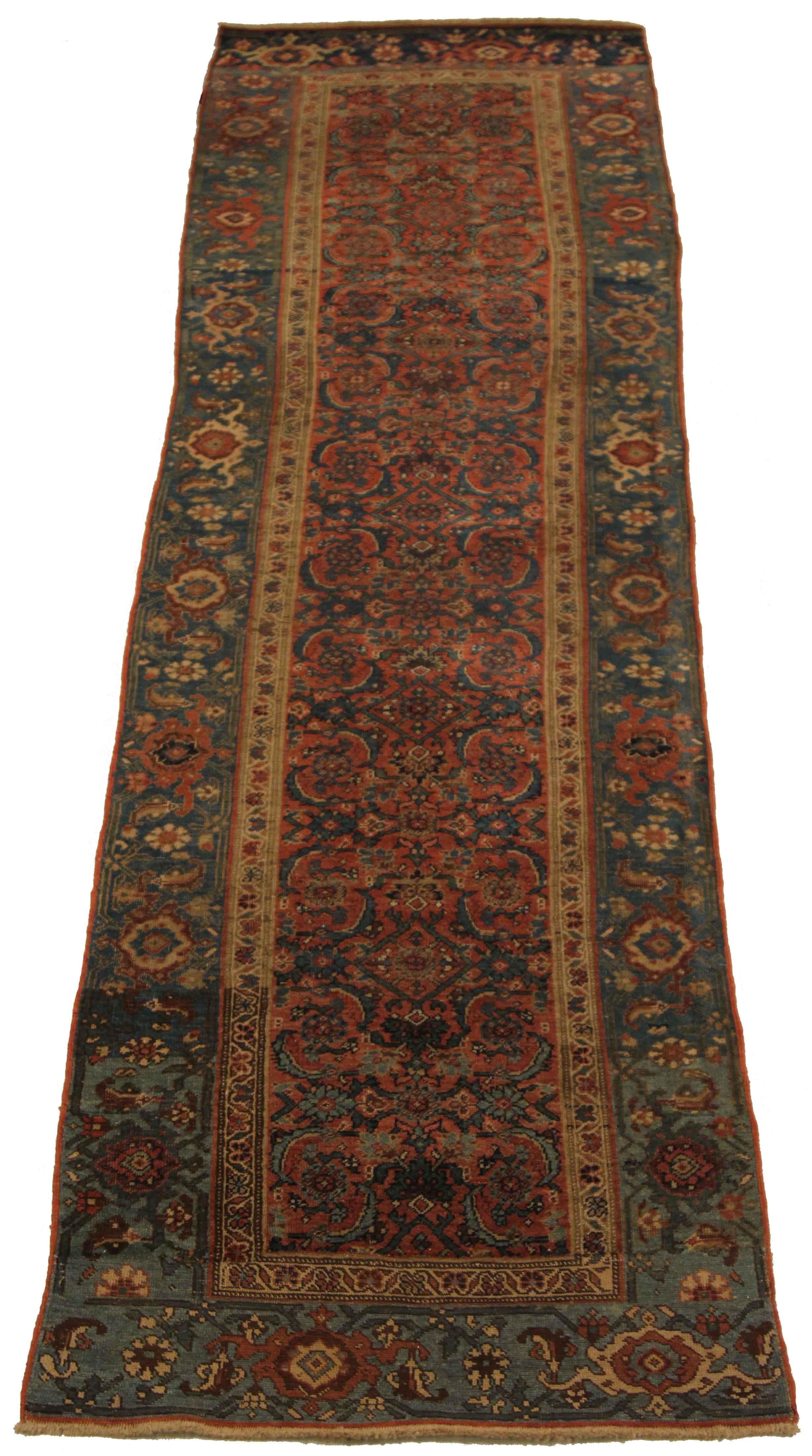 Thumbnail 10 for Antique Persian Bijar Traditional Rug 71801