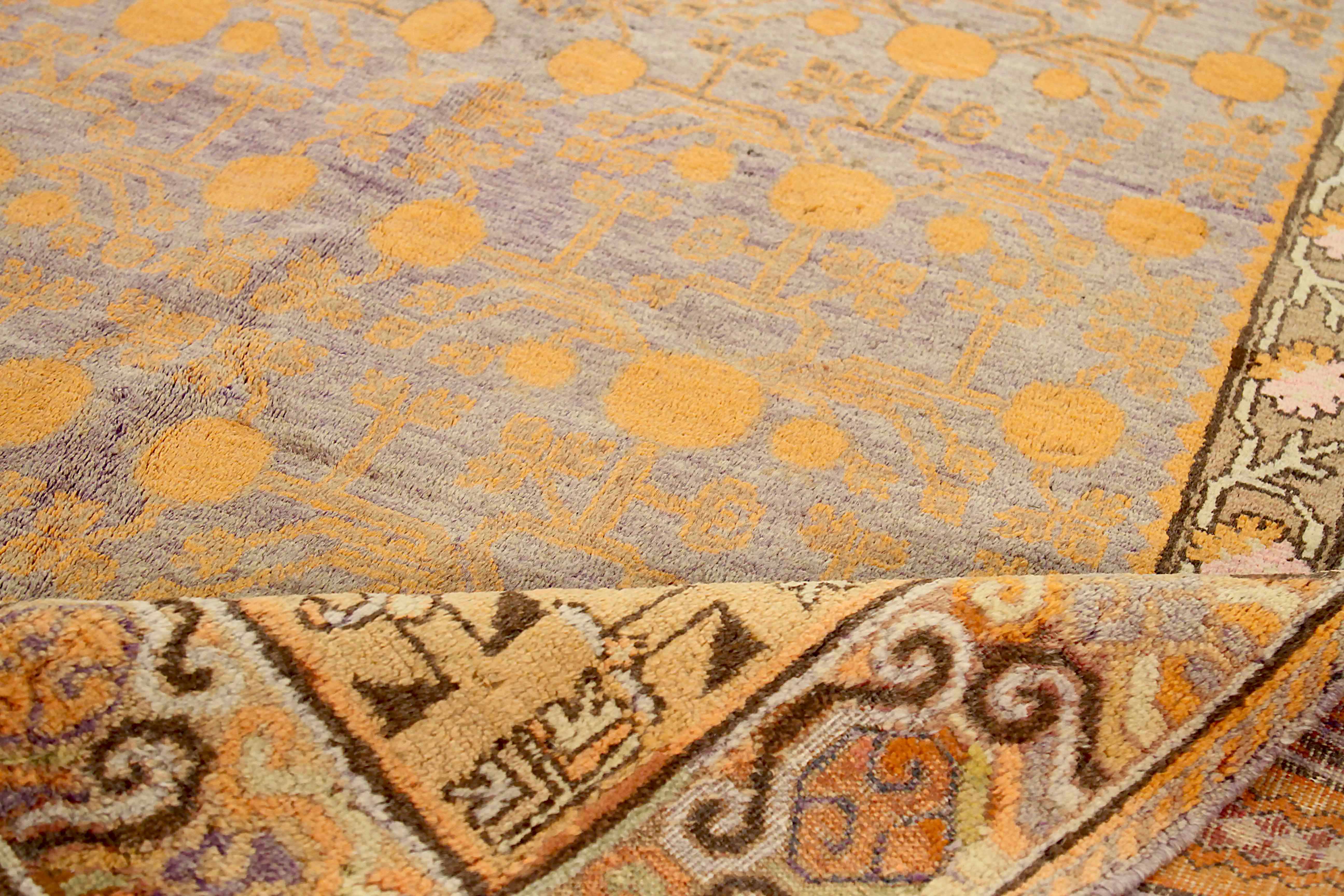 Thumbnail 4 for Antique Russia Khotan Transitional Rug 71821