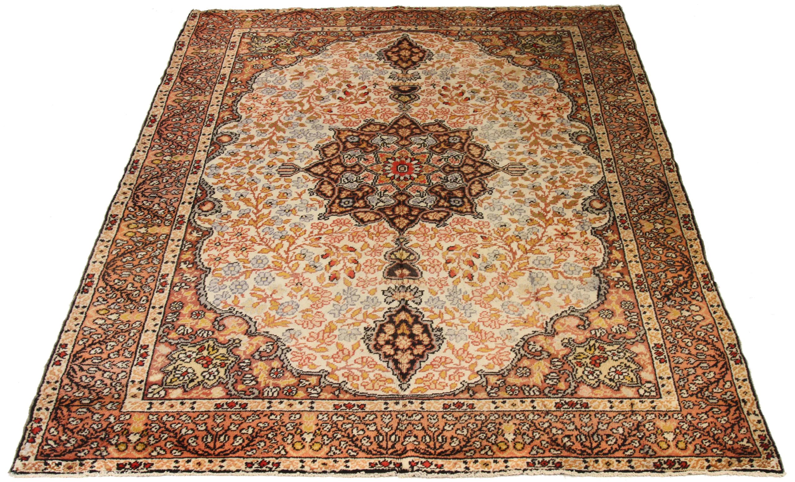 Thumbnail 11 for Antique Turkey Oushak Traditional Rug 71832