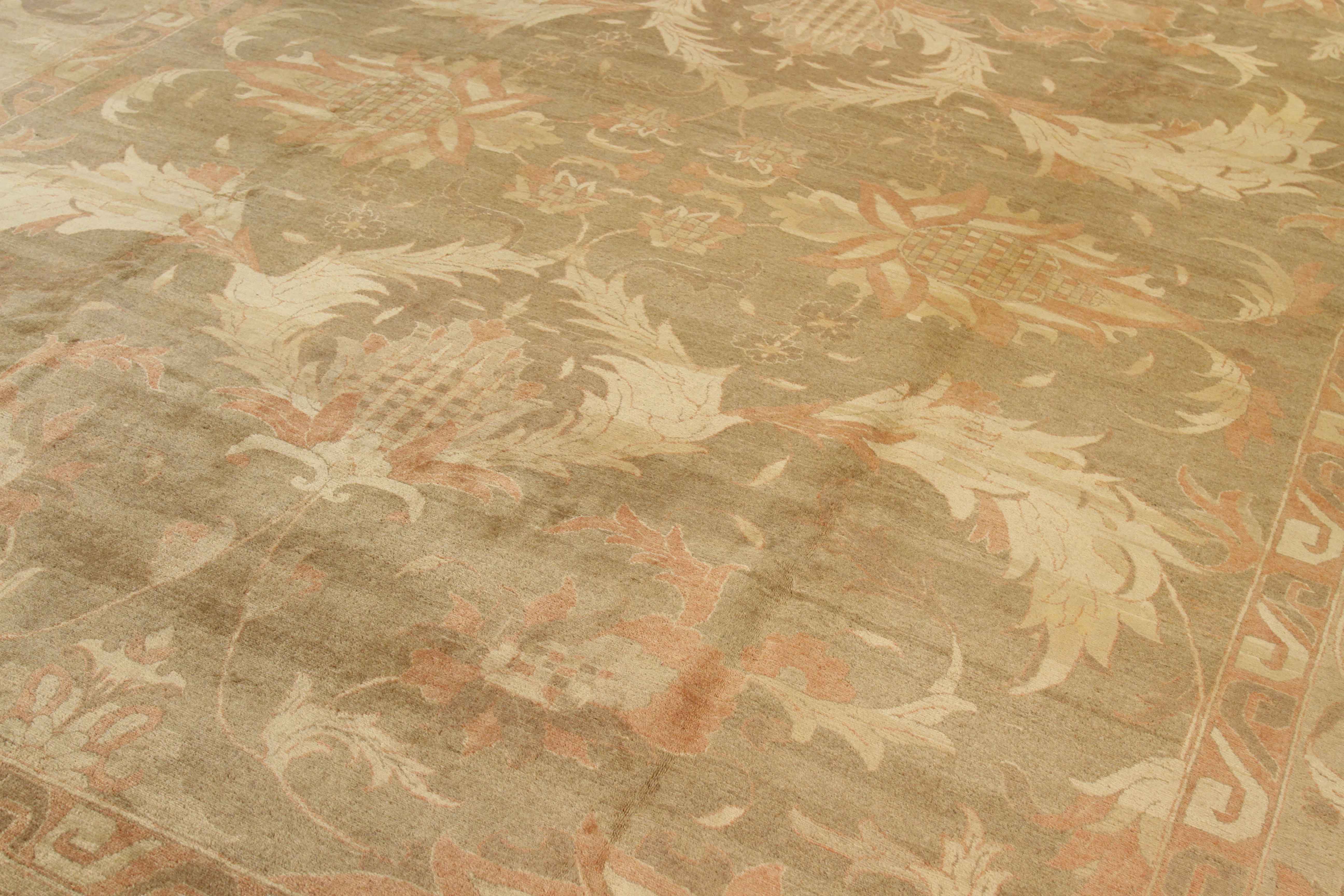 Thumbnail 2 for Antique Persian Tabriz Transitional Rug 71736