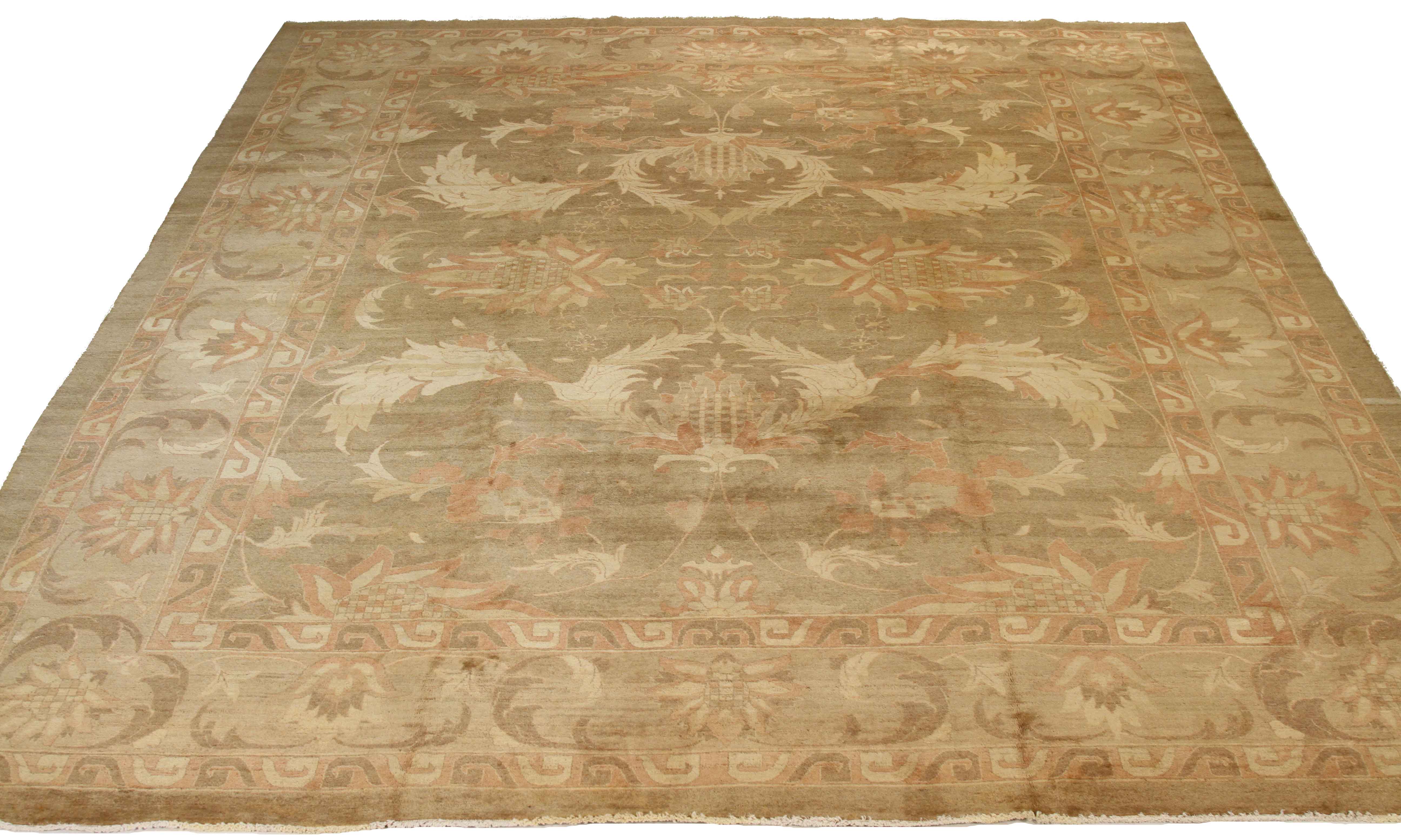 Thumbnail 5 for Antique Persian Tabriz Transitional Rug 71736