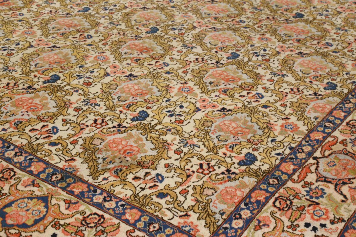 Thumbnail 14 for Antique Persian Tabriz Traditional Rug 71746