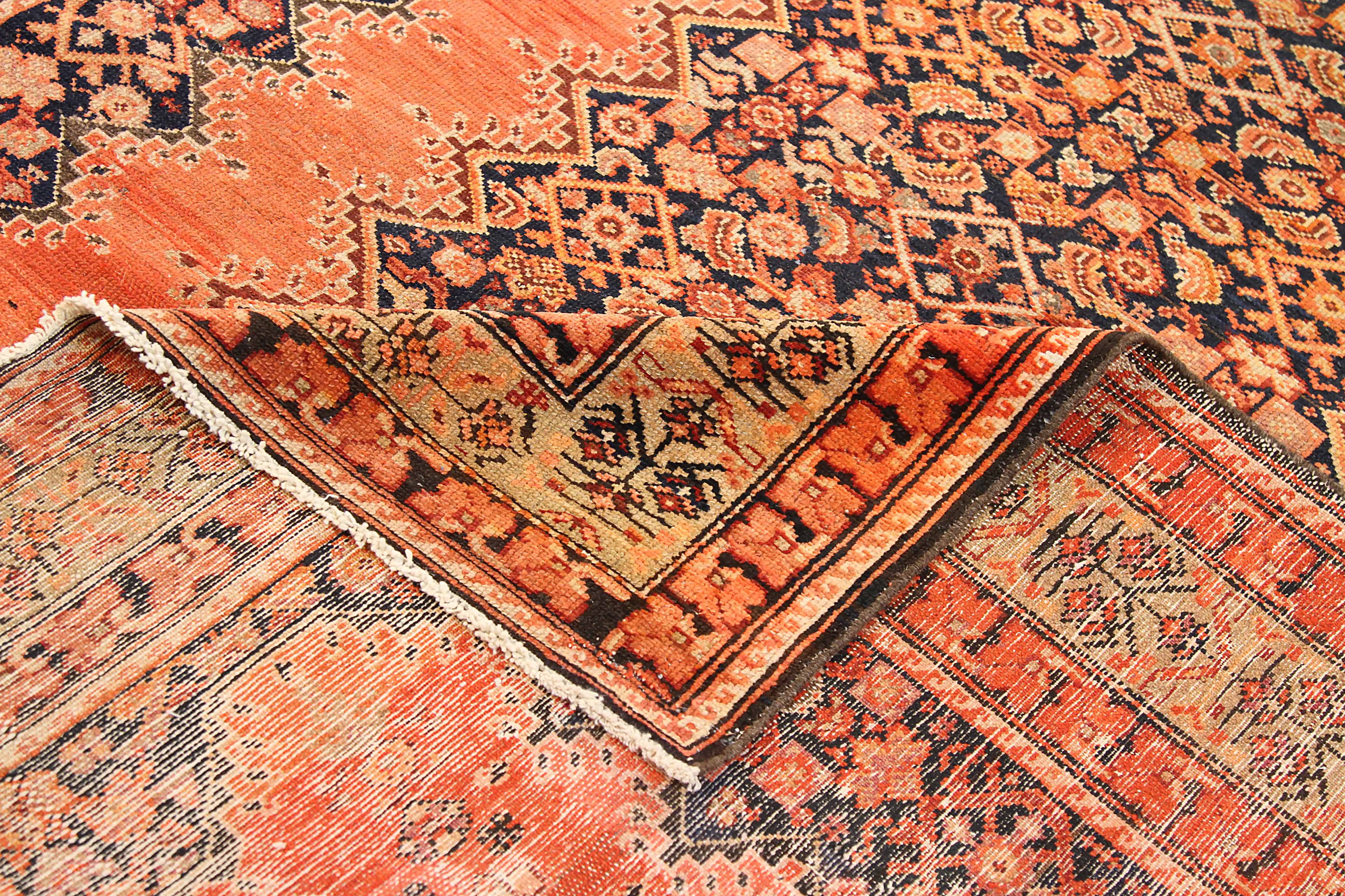 Thumbnail 2 for Antique Persian Malayer Traditional Rug 71906