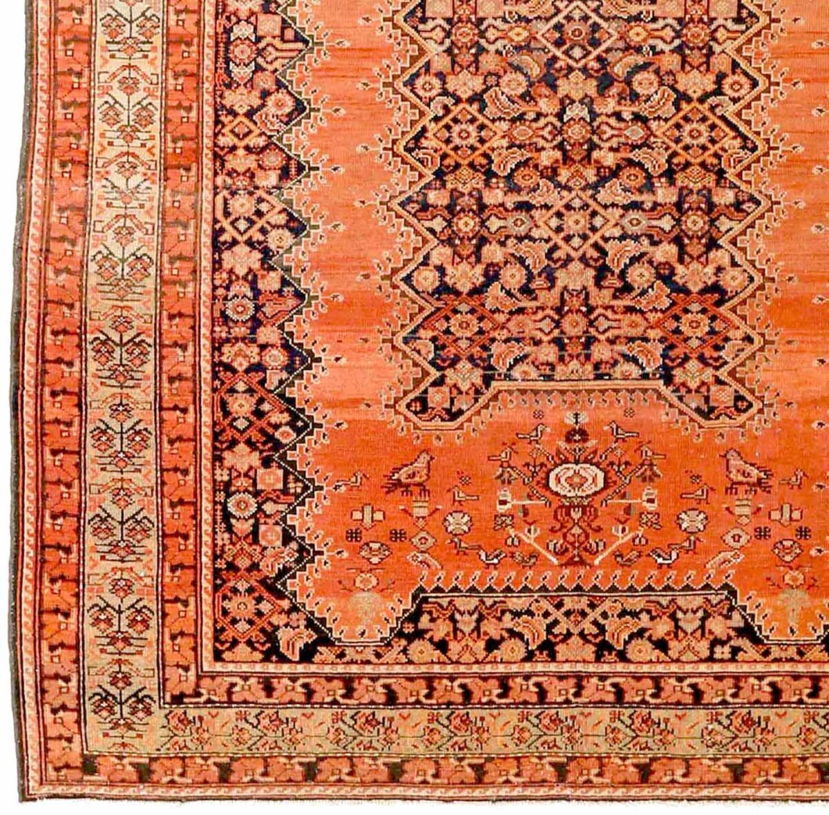 Thumbnail 5 for Antique Persian Malayer Traditional Rug 71906
