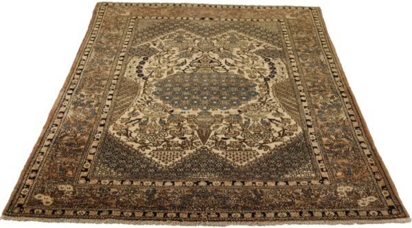 Thumbnail 15 for Antique Persian Isfahan Traditional Rug 71923