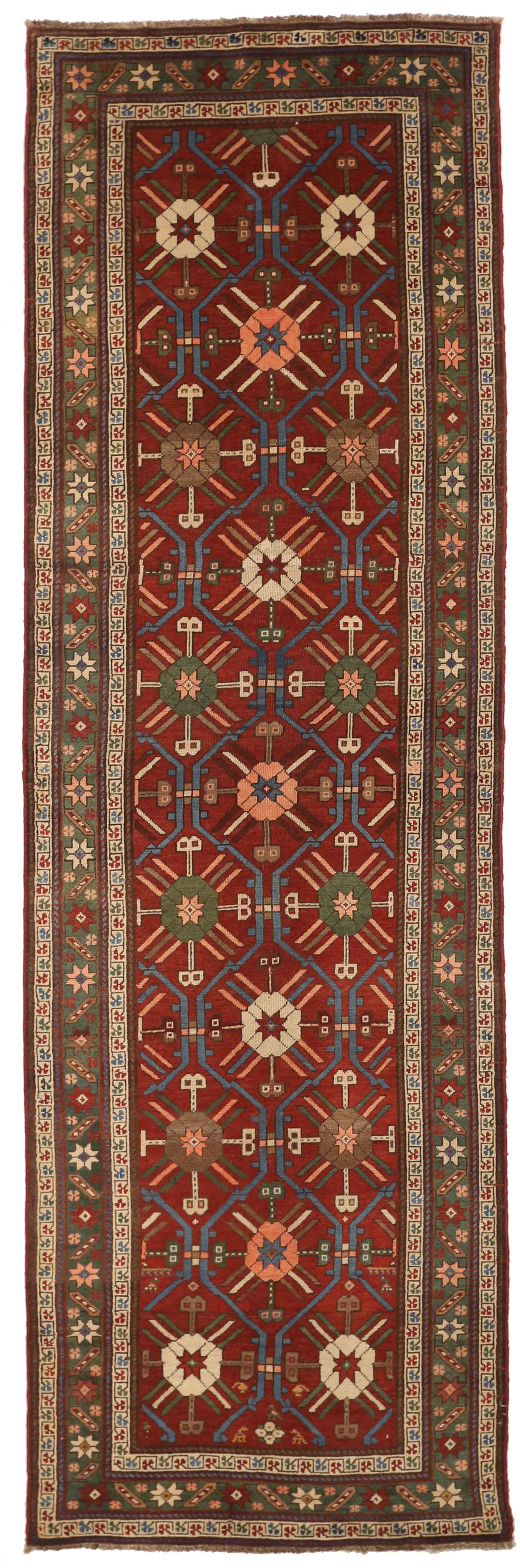 Thumbnail 10 for Antique Russia Traditional Rug 71864