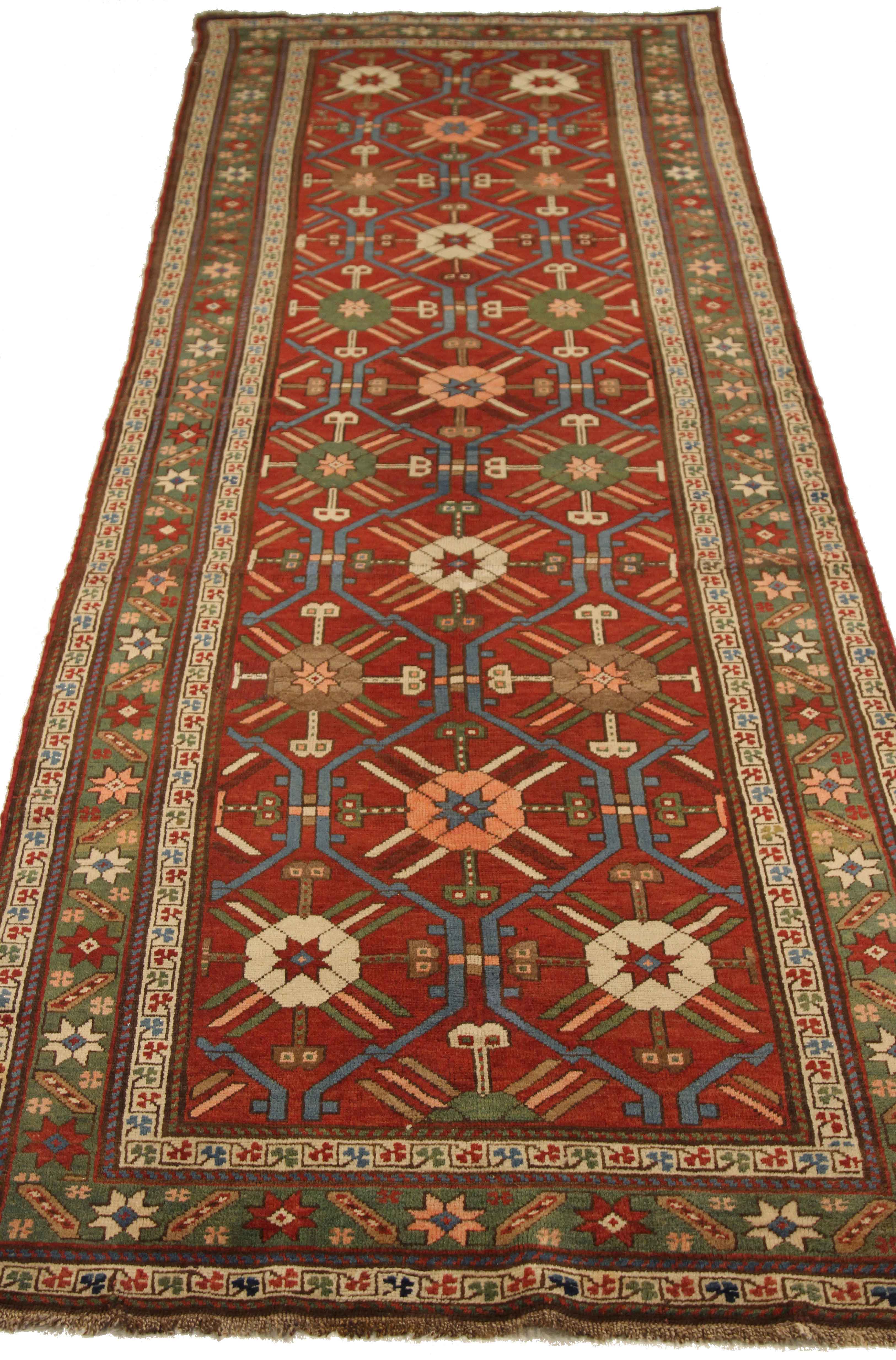 Thumbnail 3 for Antique Russia Traditional Rug 71864