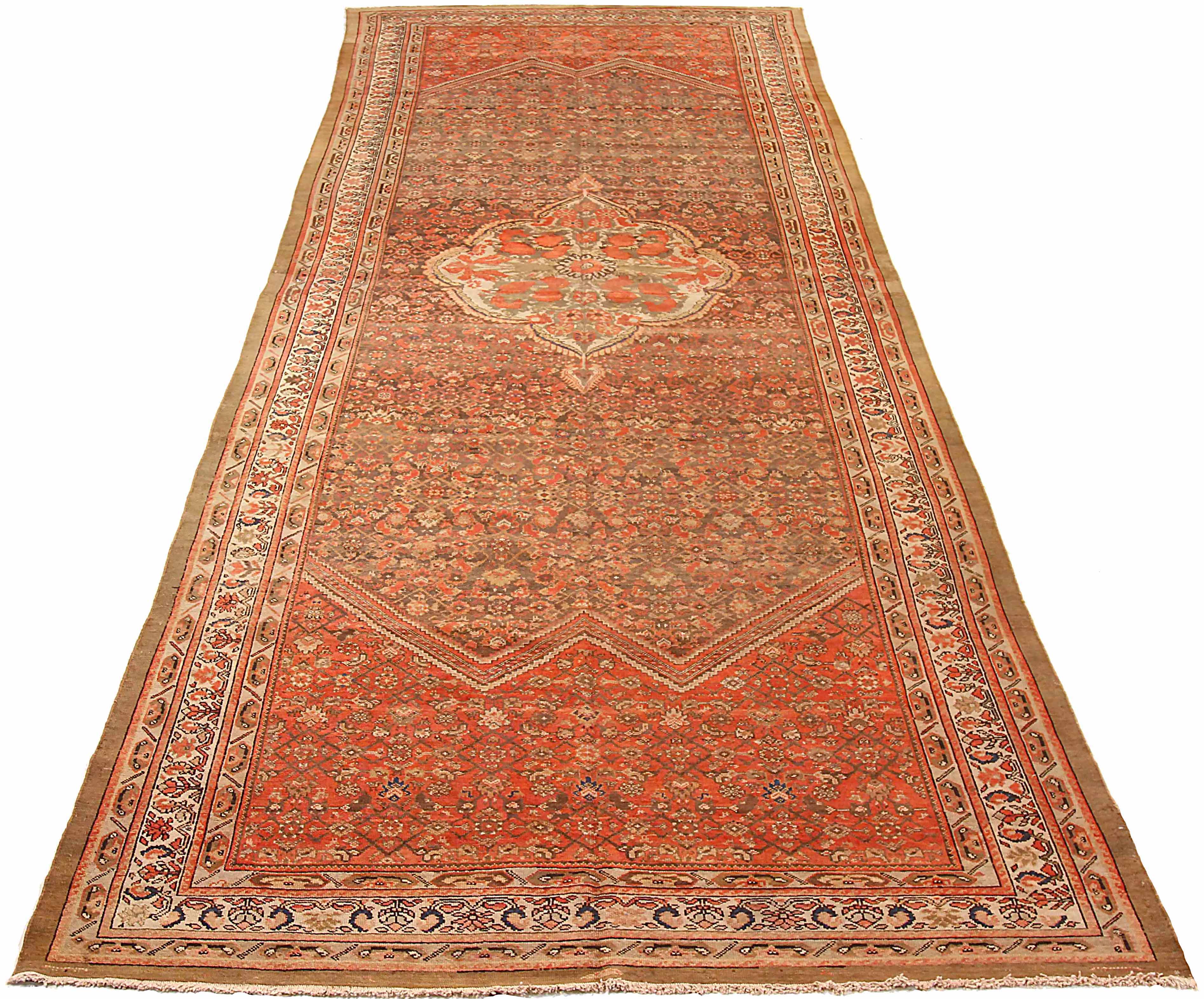 Thumbnail 5 for Antique Persian Malayer Transitional Rug 71870