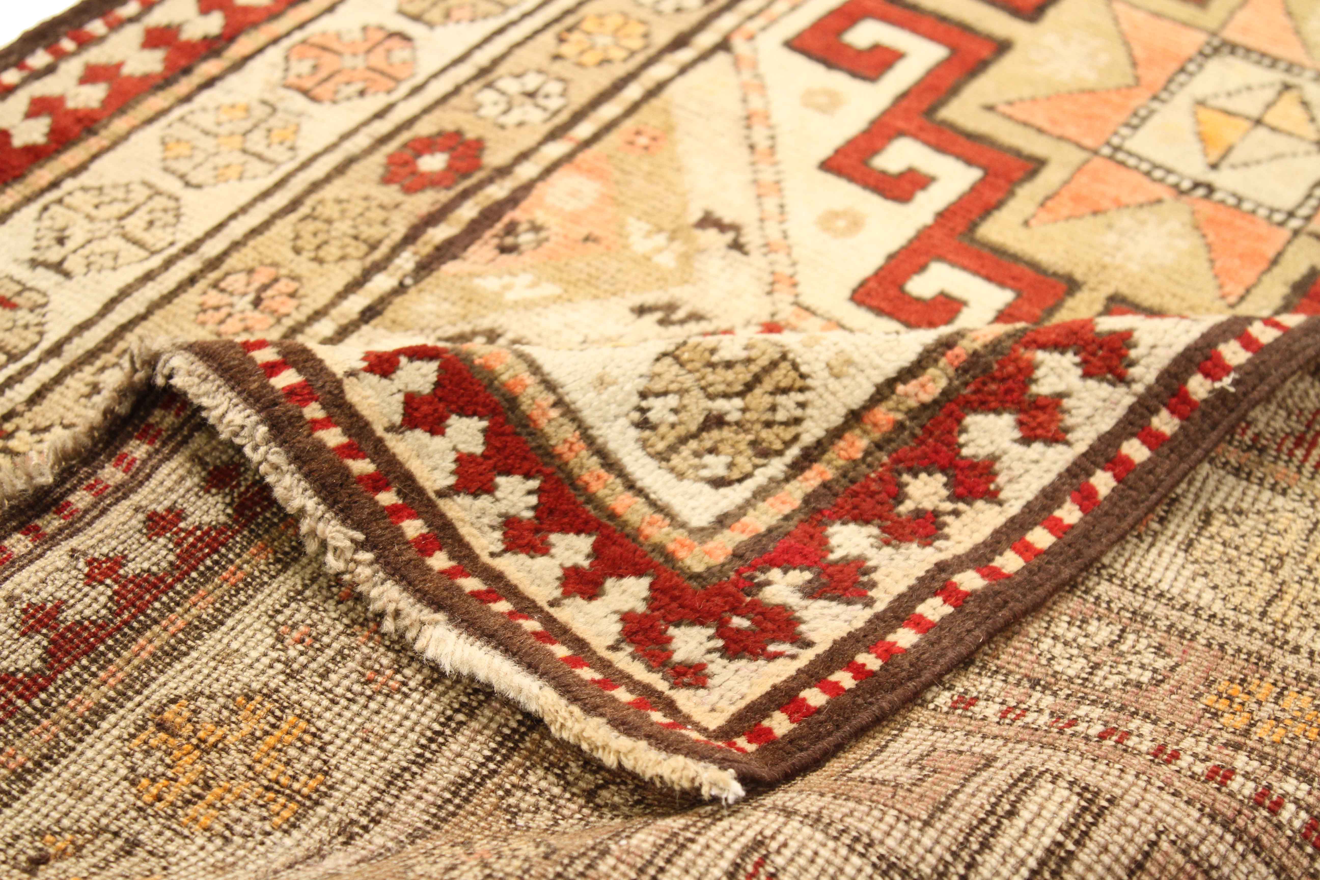 Thumbnail 2 for Antique Russia Kazakhstan Transitional Rug 11178