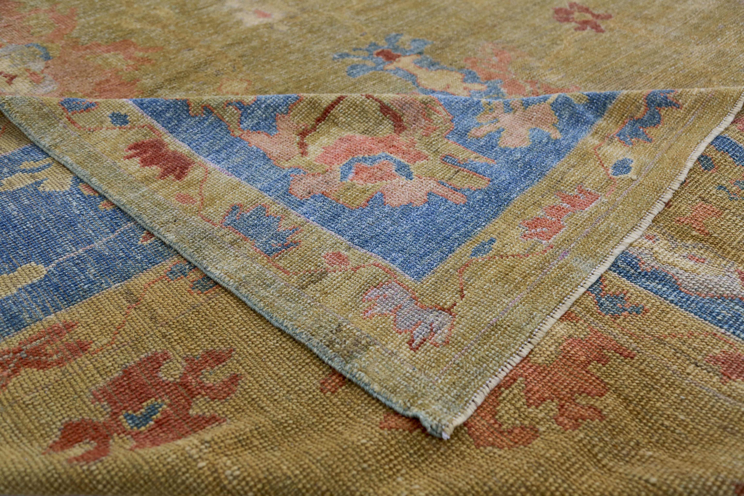 Thumbnail 7 for Persian Oushak Traditional Rug 89011