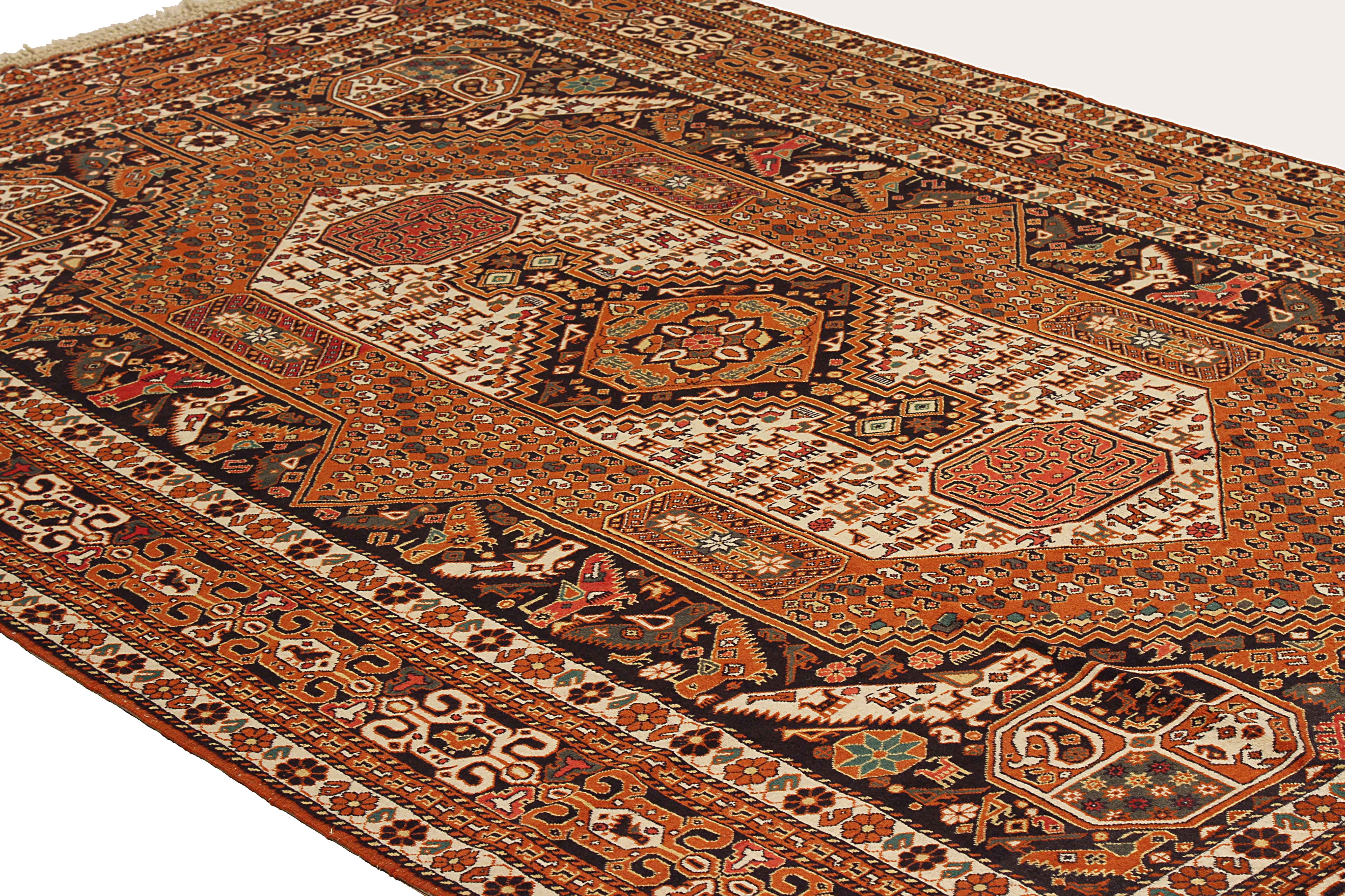 Thumbnail 2 for Antique Persian Kurdish Transitional Rug 11196