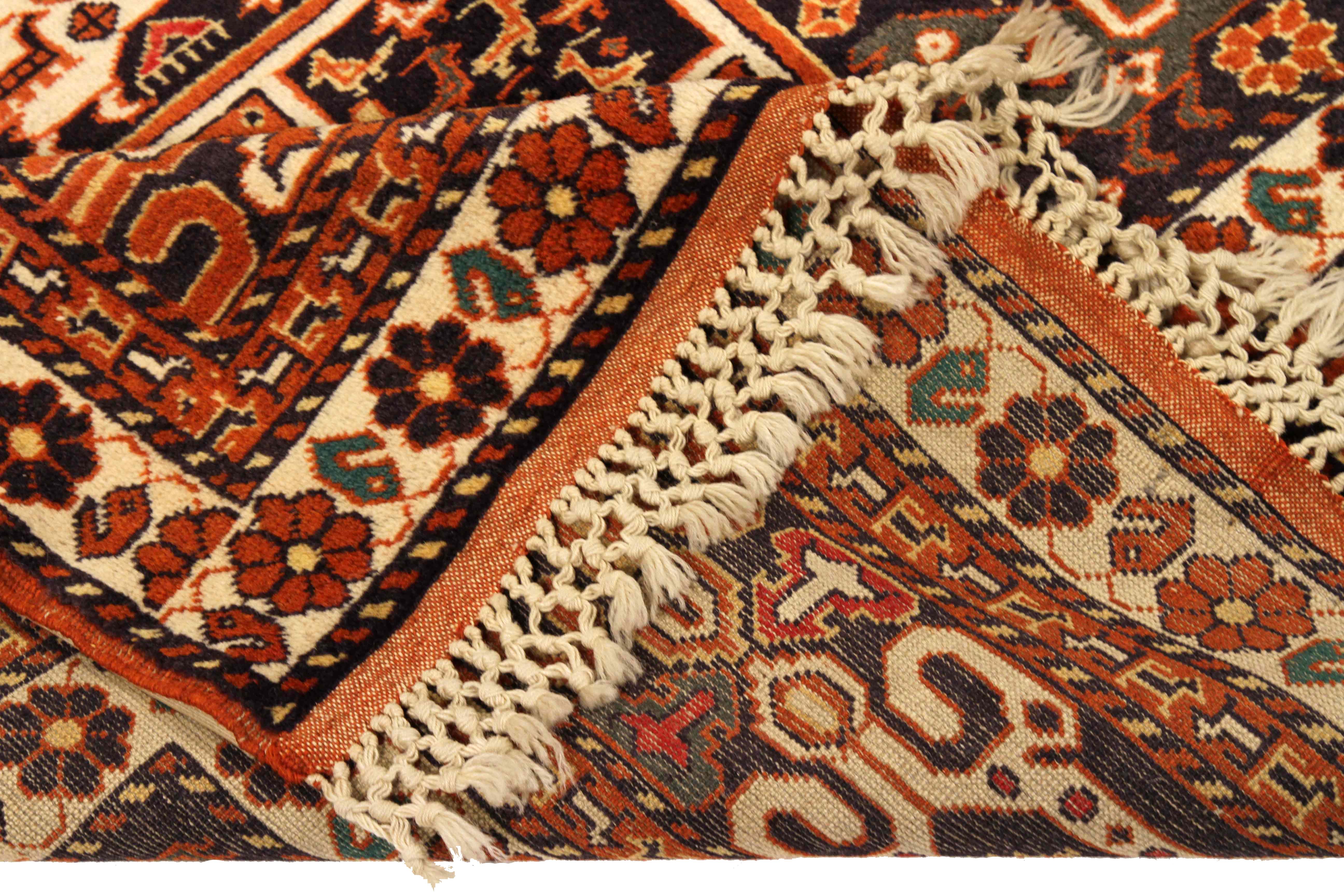 Thumbnail 8 for Antique Persian Kurdish Transitional Rug 11196