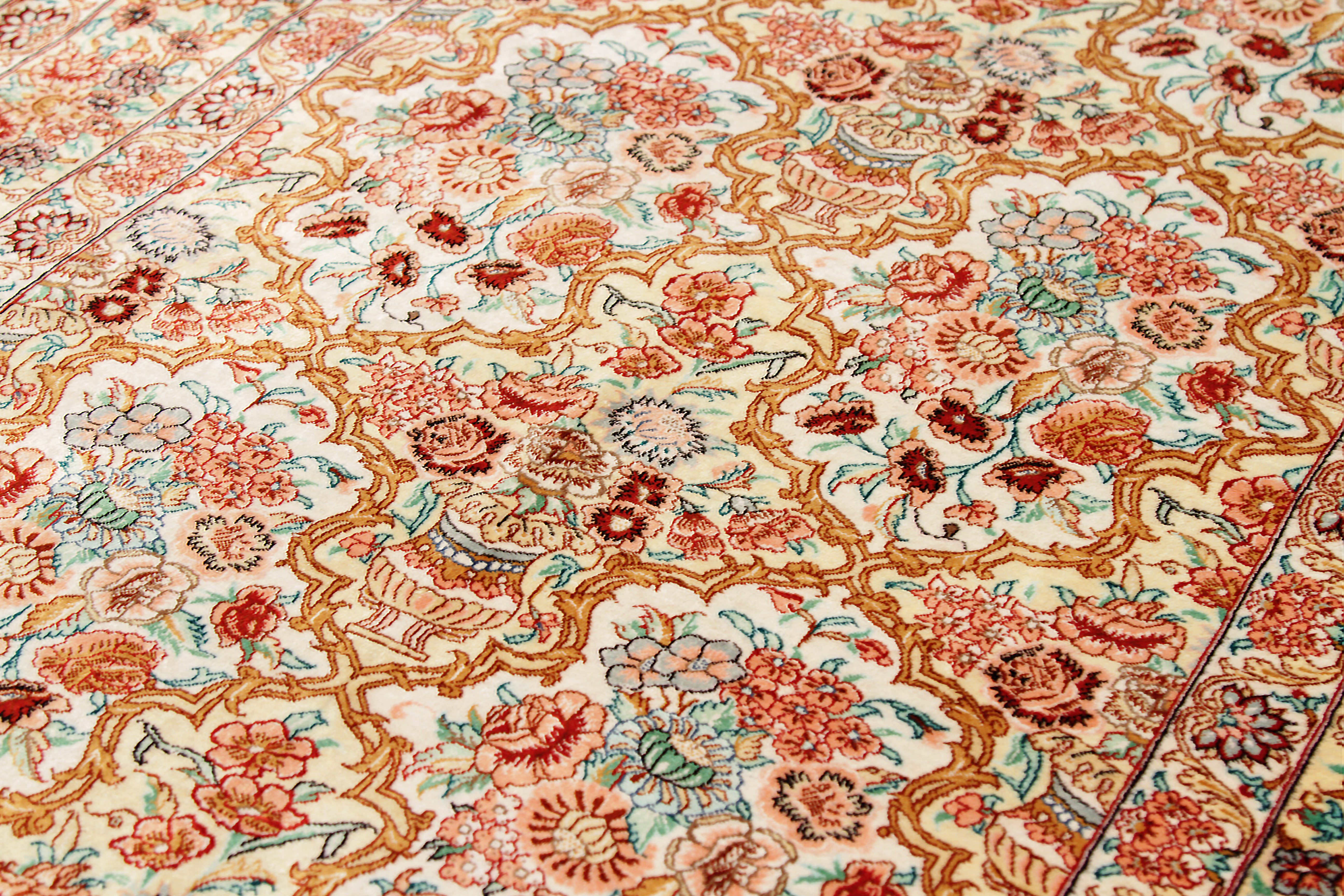 Thumbnail 2 for Persian Qum Transitional Rug 11200